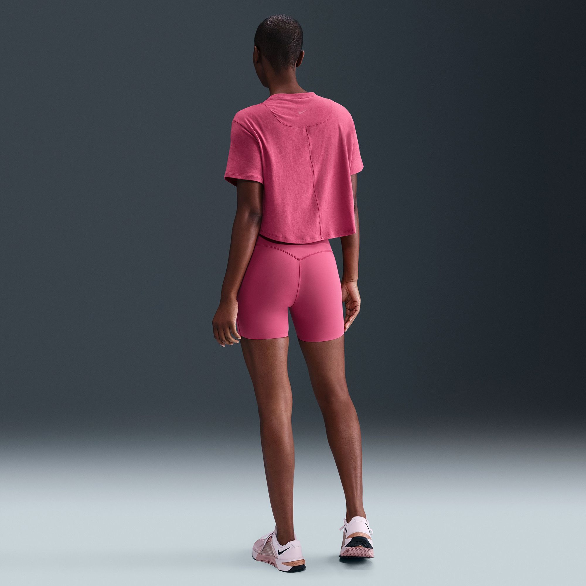 Nike Women's One Relaxed Dri-FIT Cropped Short-Sleeve T-Shirt product image