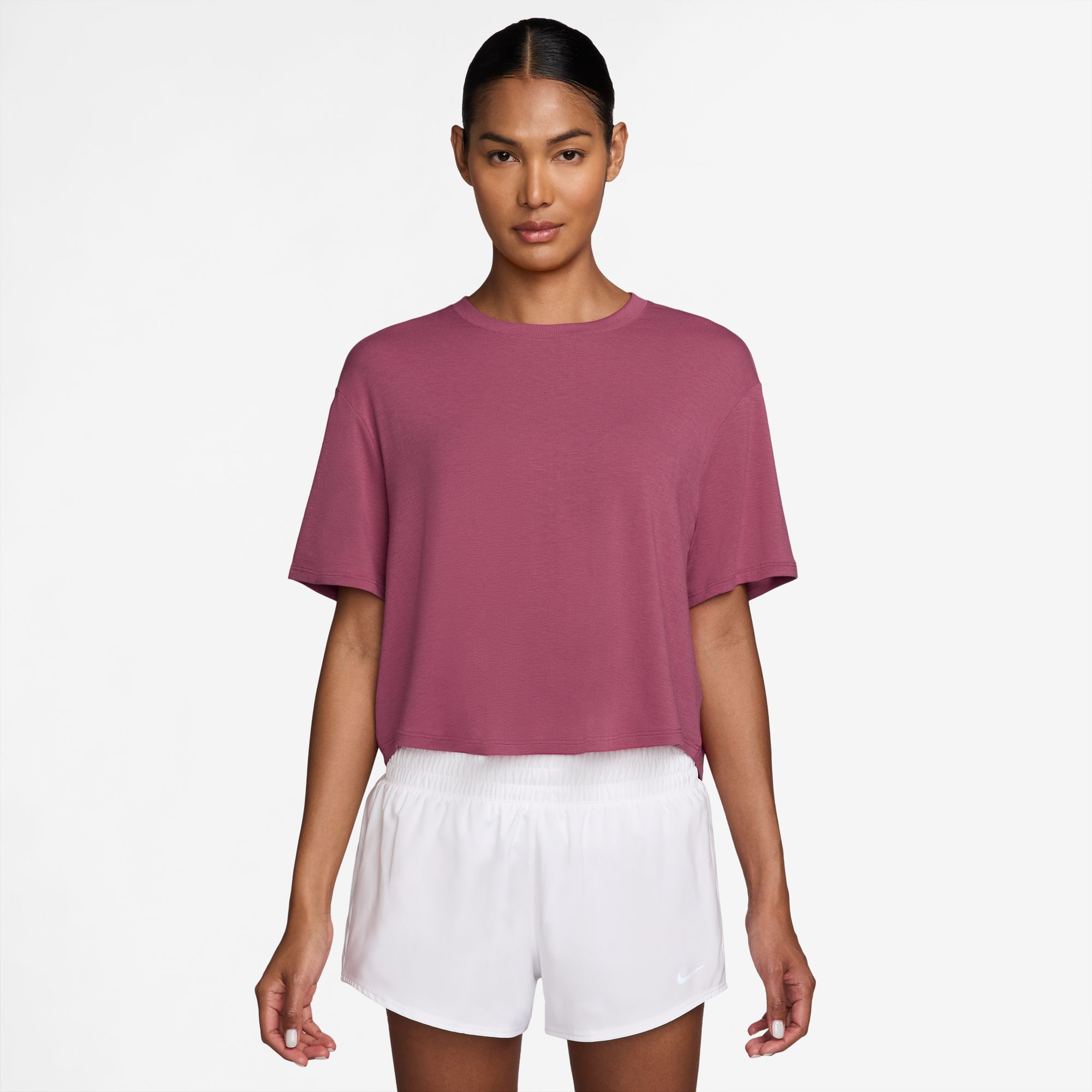 Nike Women's One Relaxed Dri-FIT Cropped Short-Sleeve T-Shirt product image
