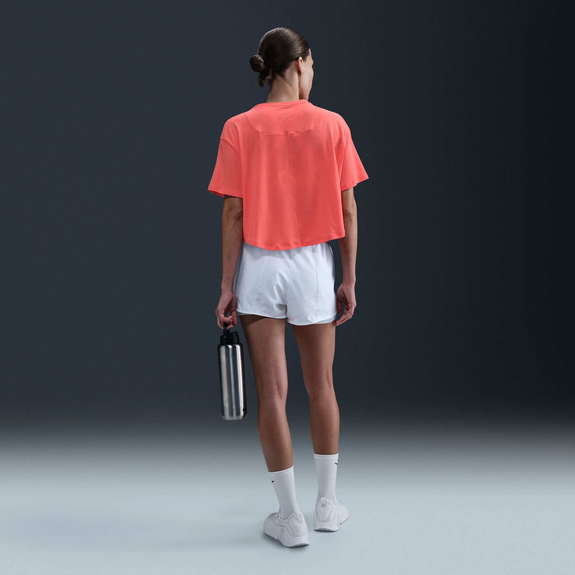 Nike Women's One Relaxed Dri-FIT Cropped Short-Sleeve T-Shirt product image