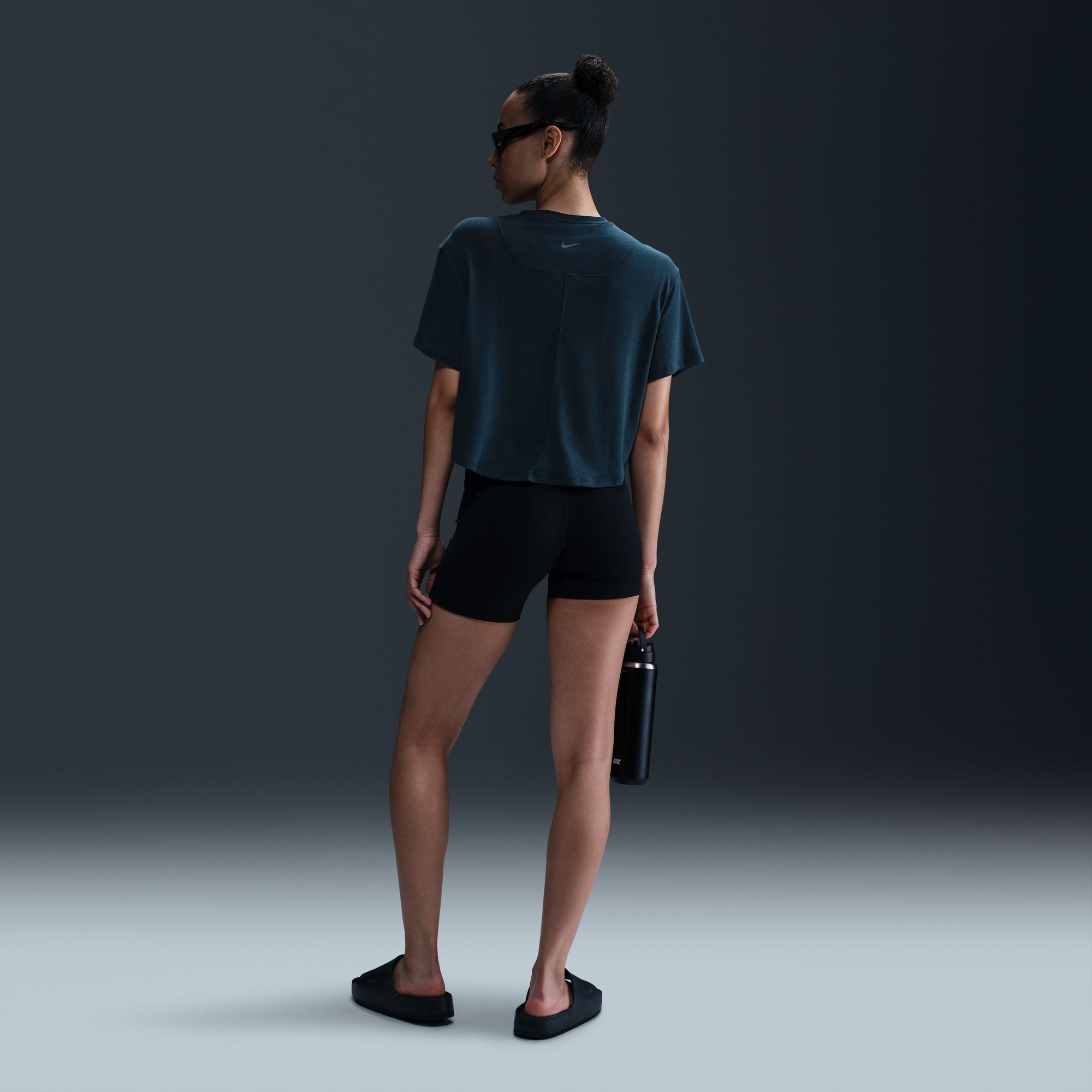 Nike Women's One Relaxed Dri-FIT Cropped Short-Sleeve T-Shirt product image