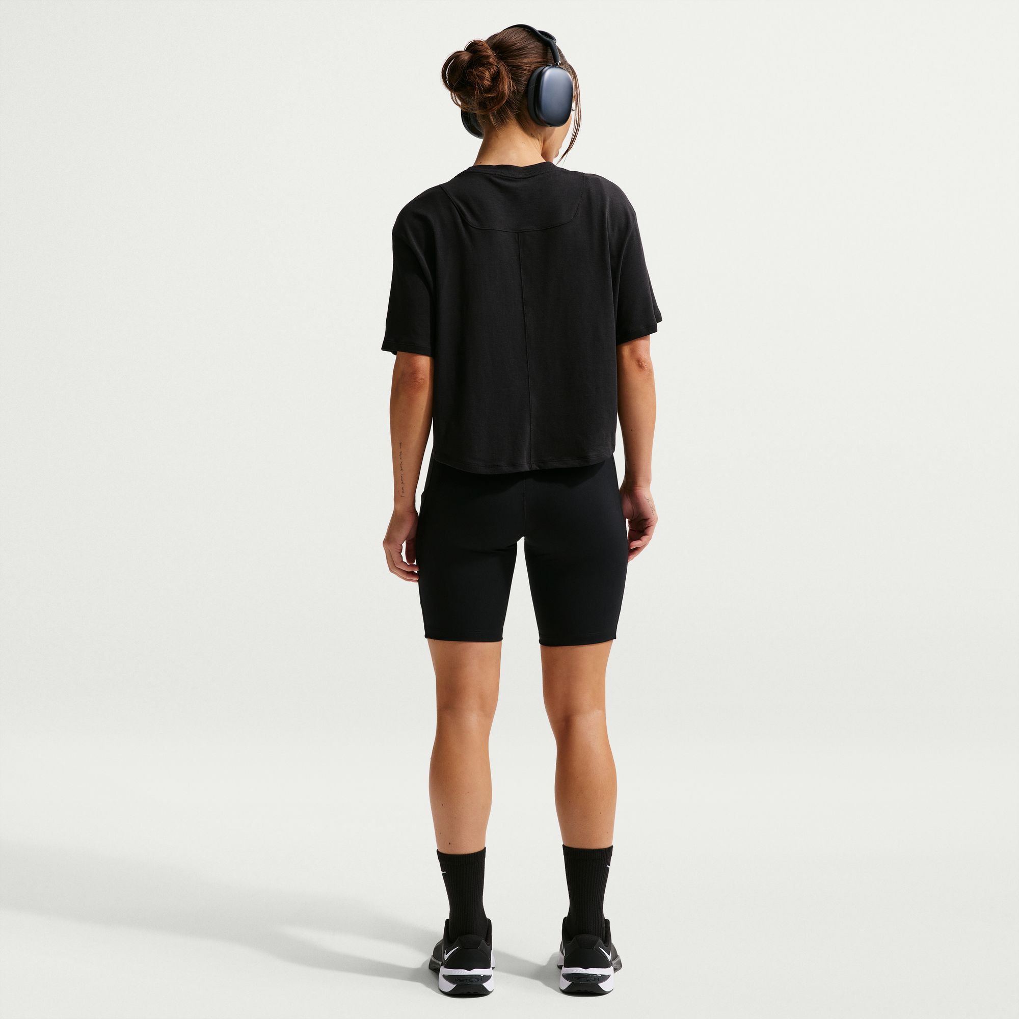 Nike Women's One Relaxed Dri-FIT Cropped Short-Sleeve T-Shirt product image