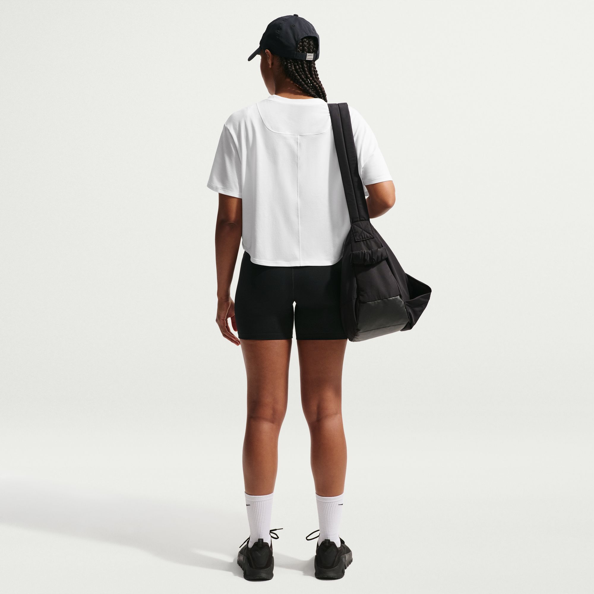 Nike Women's One Relaxed Dri-FIT Cropped Short-Sleeve T-Shirt product image