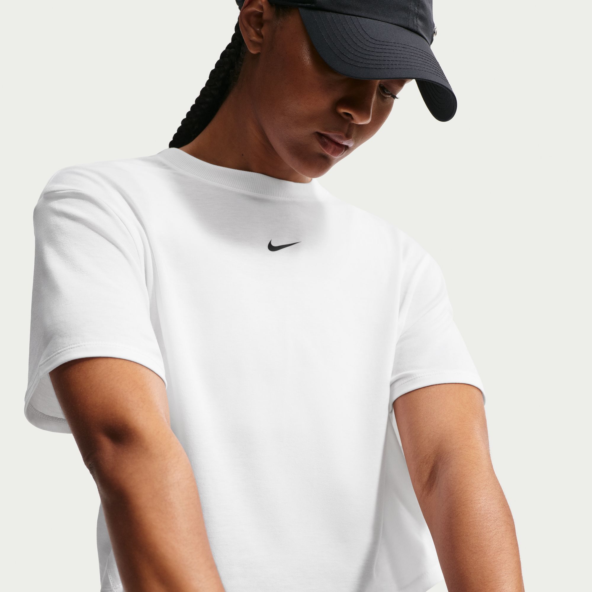 Nike Women's One Relaxed Dri-FIT Cropped Short-Sleeve T-Shirt product image