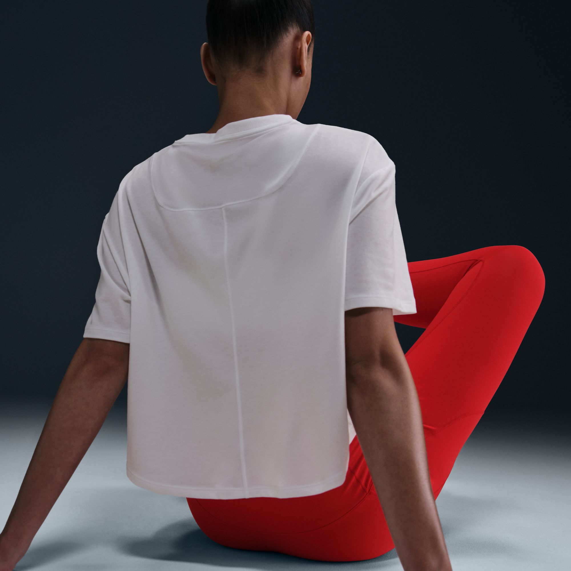 Nike Women's One Relaxed Dri-FIT Cropped Short-Sleeve T-Shirt product image