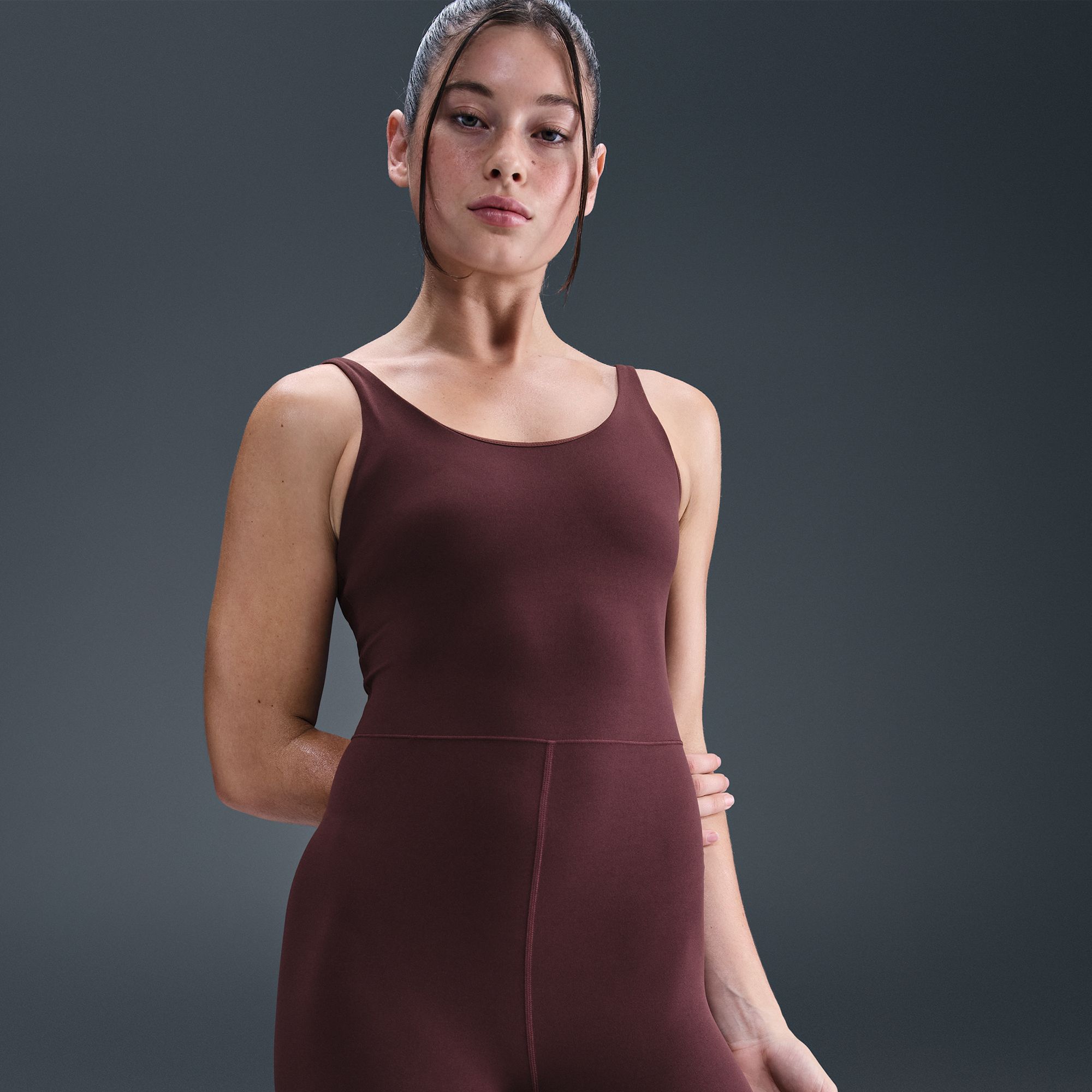 Nike Women's Dri-FIT Zenvy 7/8 Bodysuit product image