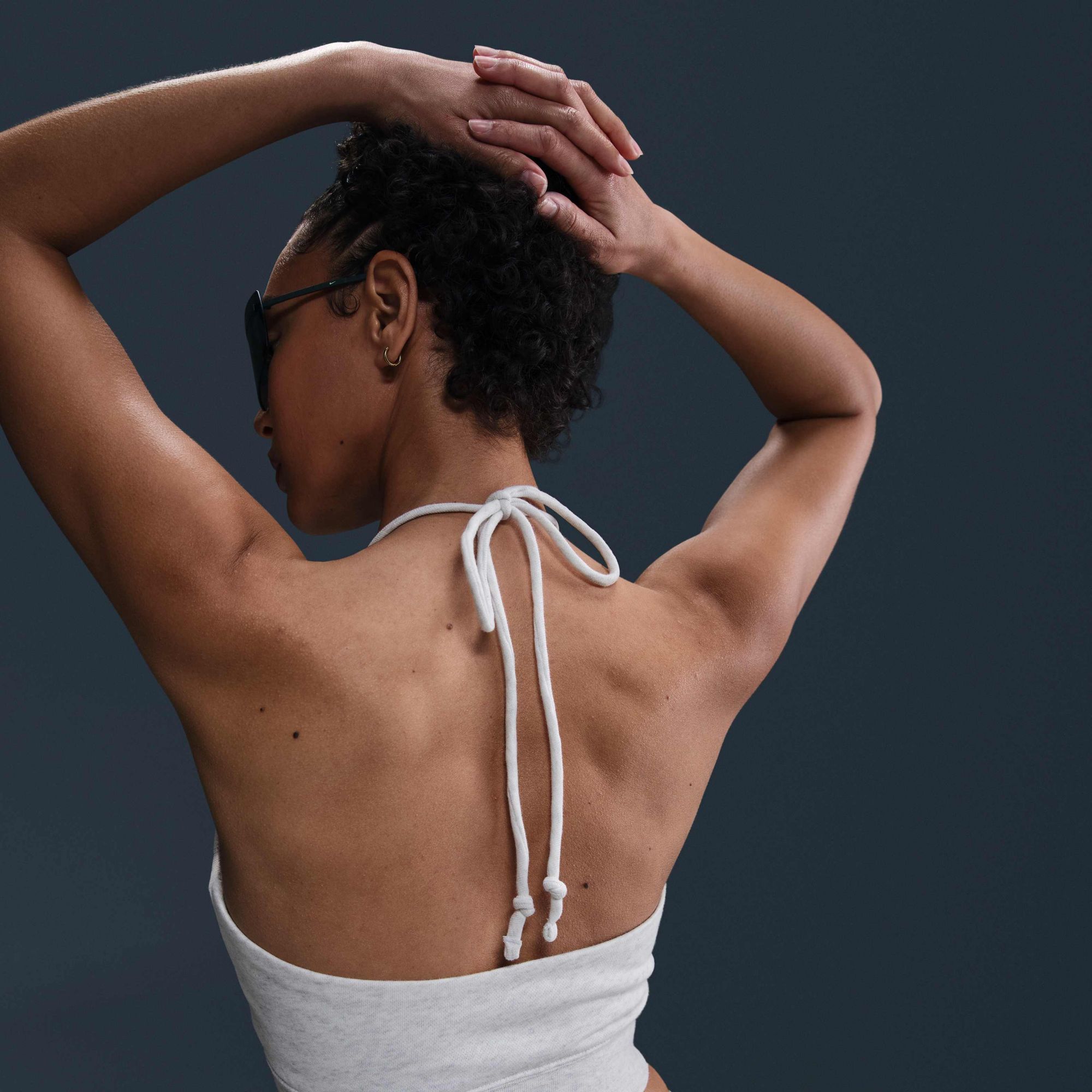 Nike Women's Sportswear Chill Terry Slim Cropped French Terry Halter Top product image