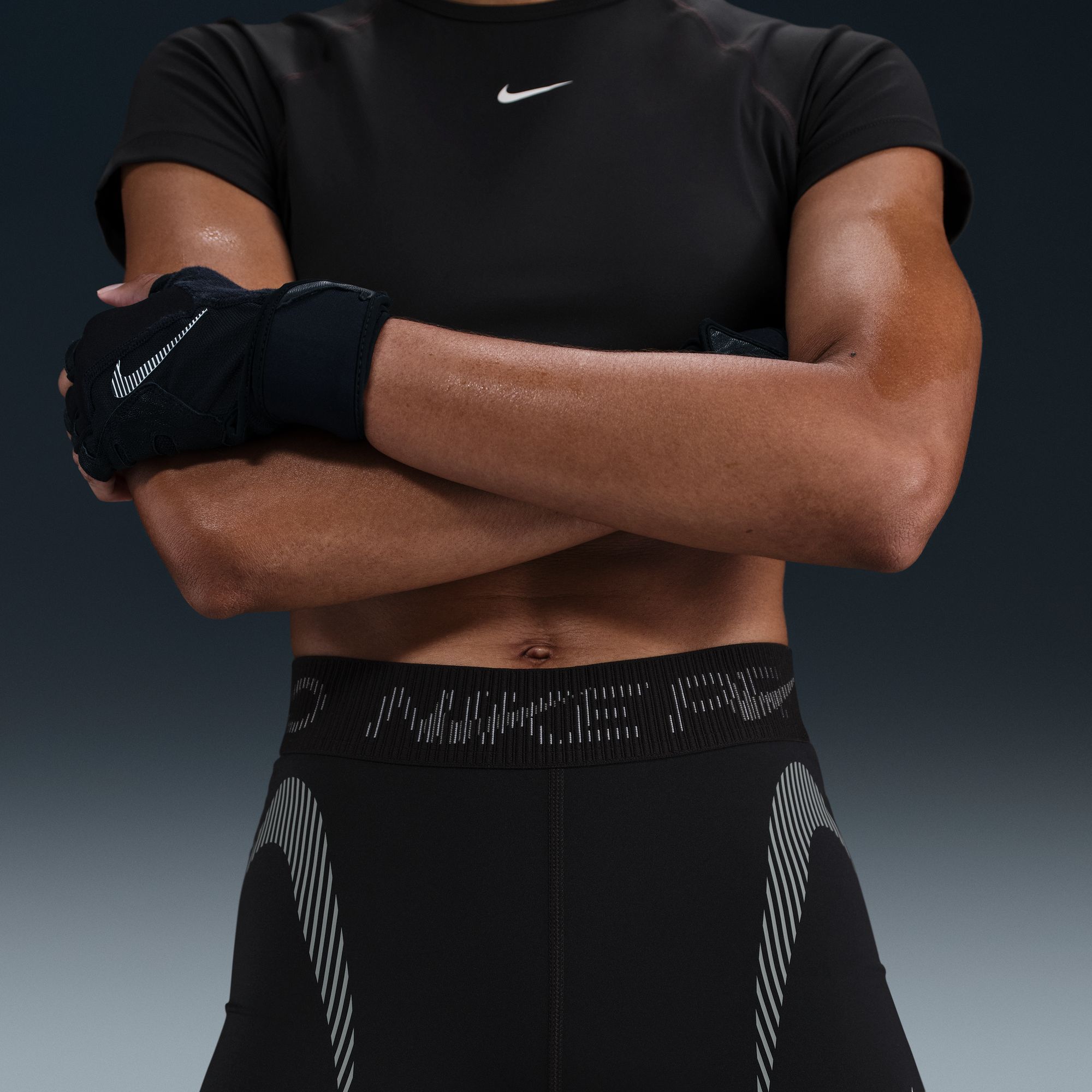Nike  Women's Pro Dri-FIT Graphic Biker Shorts product image