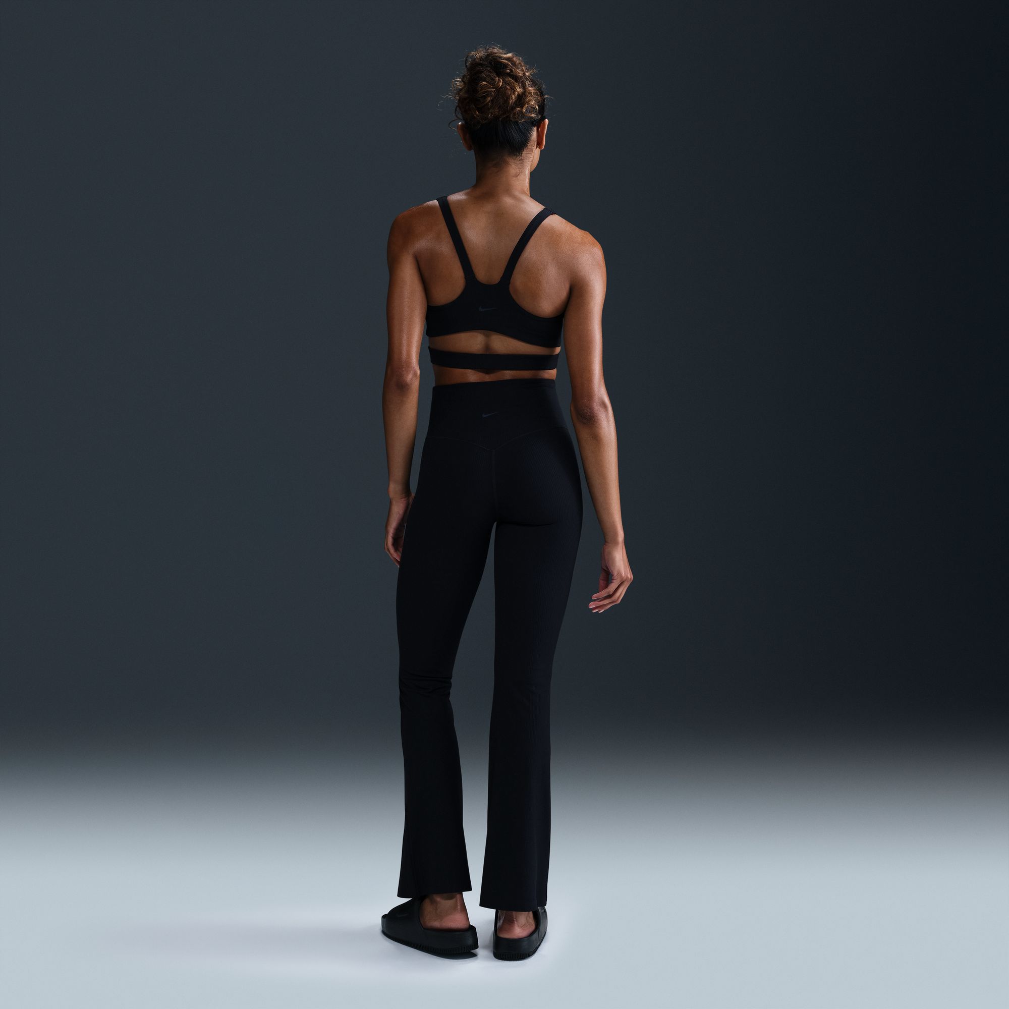 Nike Women's Zenvy Cutout Gentle-Support Flared Leggings product image