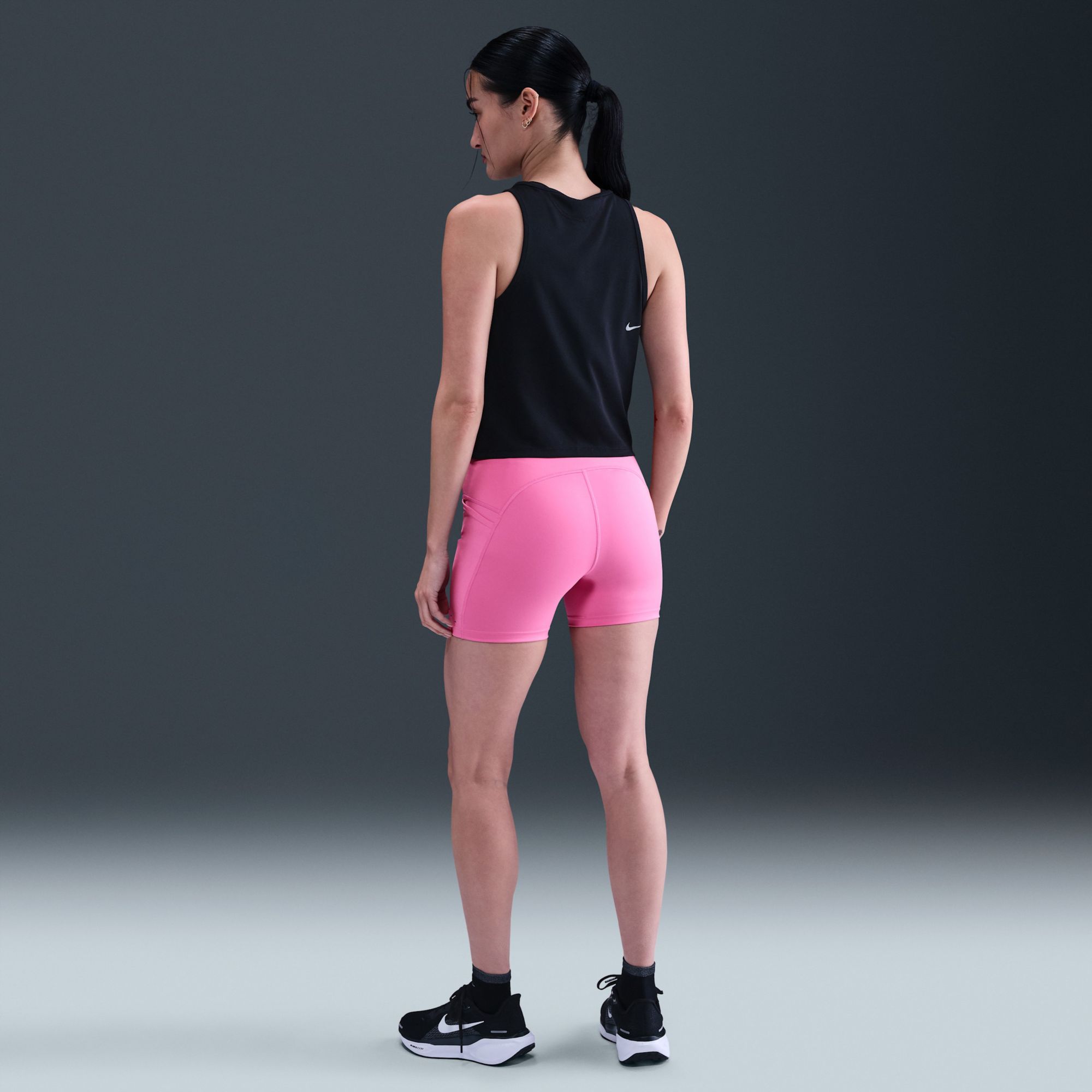 Nike Women's Swift High-Waisted 4" Tight Running Shorts with Pockets product image