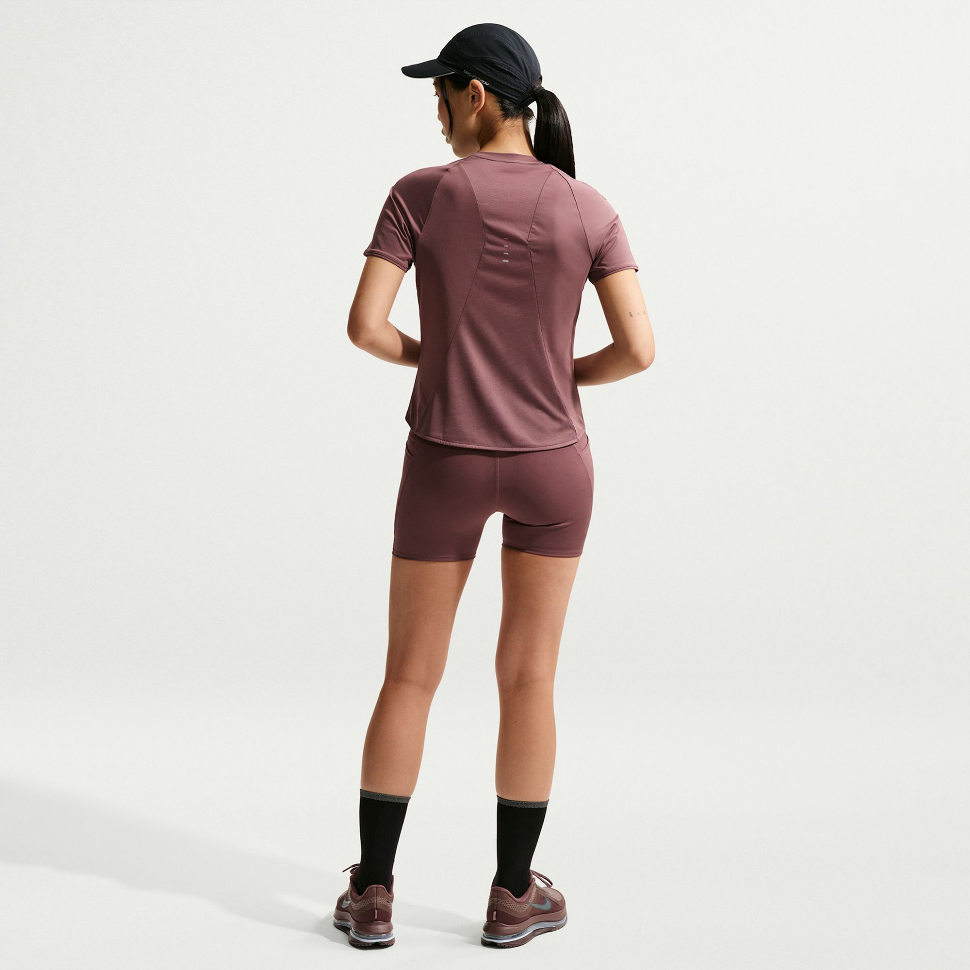 Nike Women's Swift High-Waisted 4" Tight Running Shorts with Pockets product image