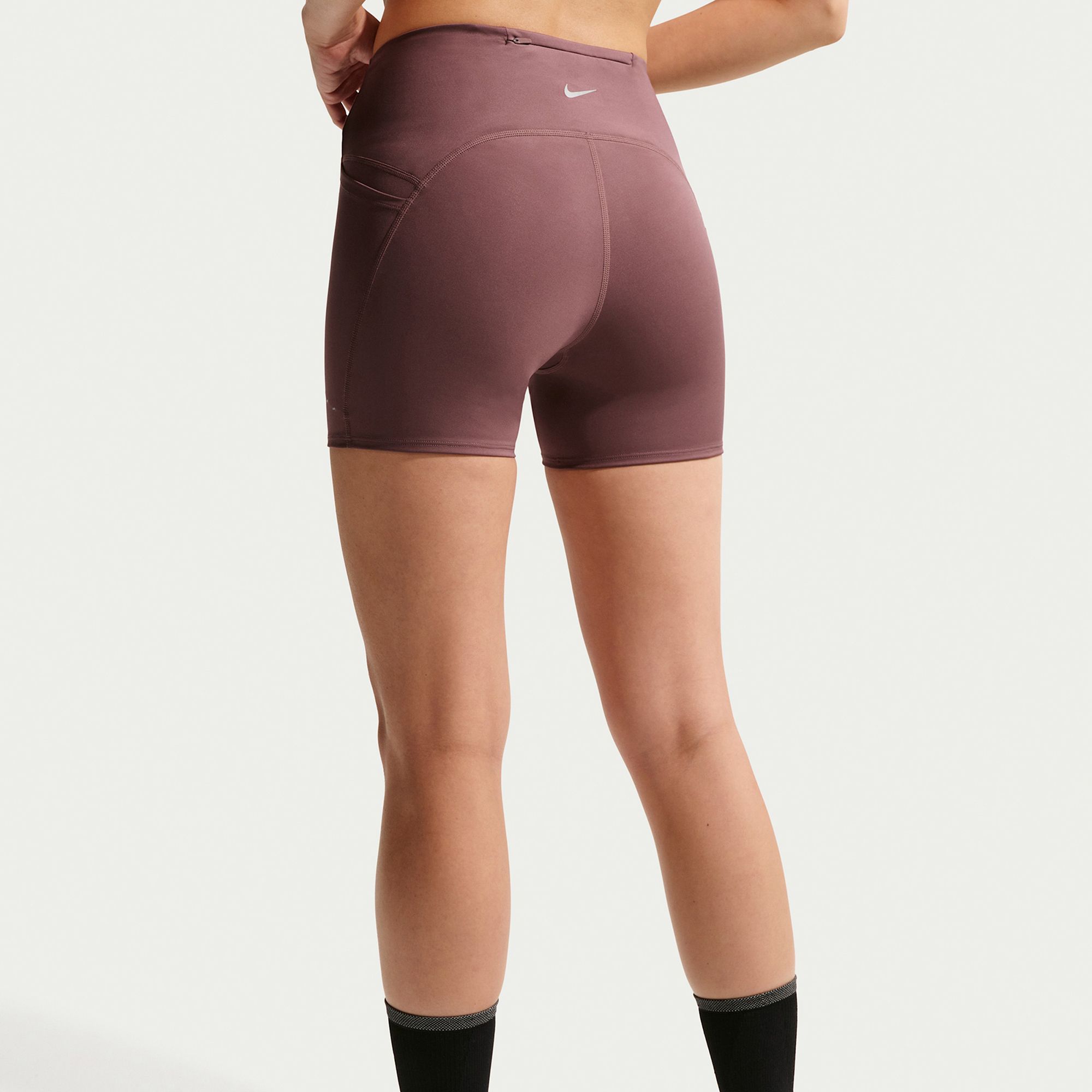 Nike Women's Swift High-Waisted 4" Tight Running Shorts with Pockets product image