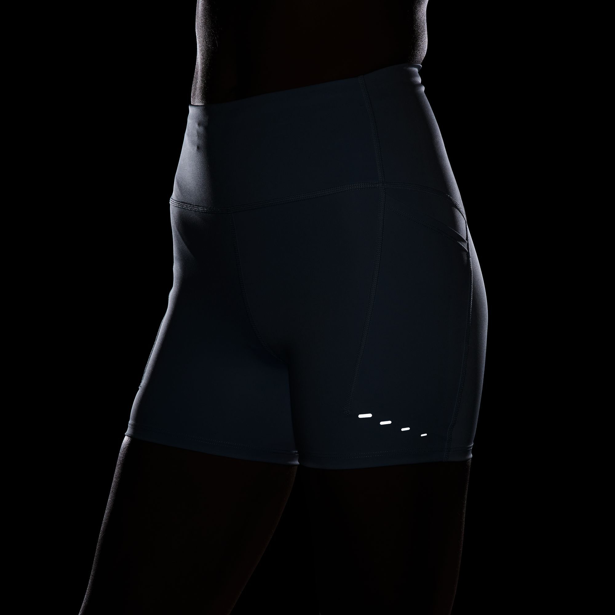 Nike Women's Swift High-Waisted 4" Tight Running Shorts with Pockets product image