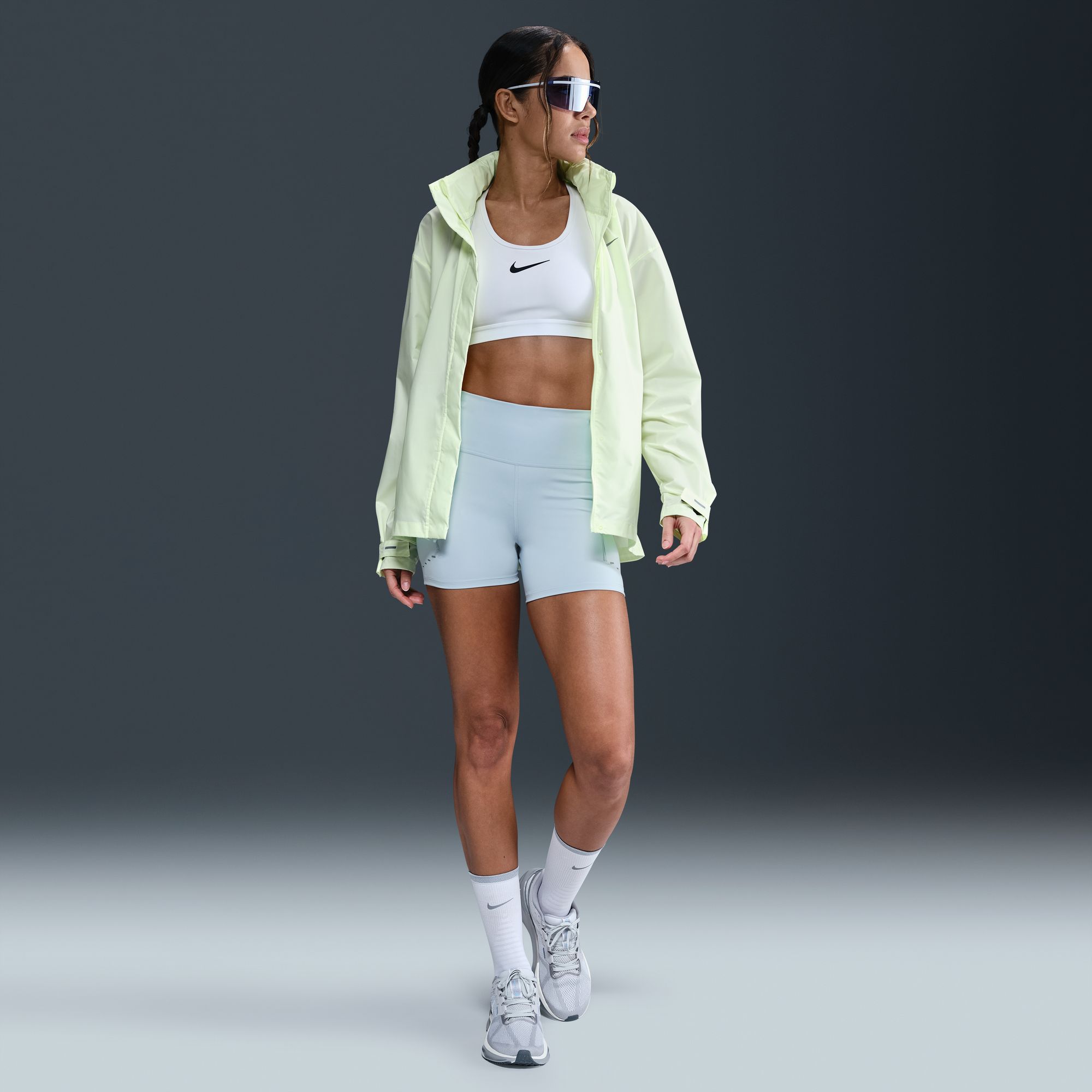 Nike Women's Swift High-Waisted 4" Tight Running Shorts with Pockets product image