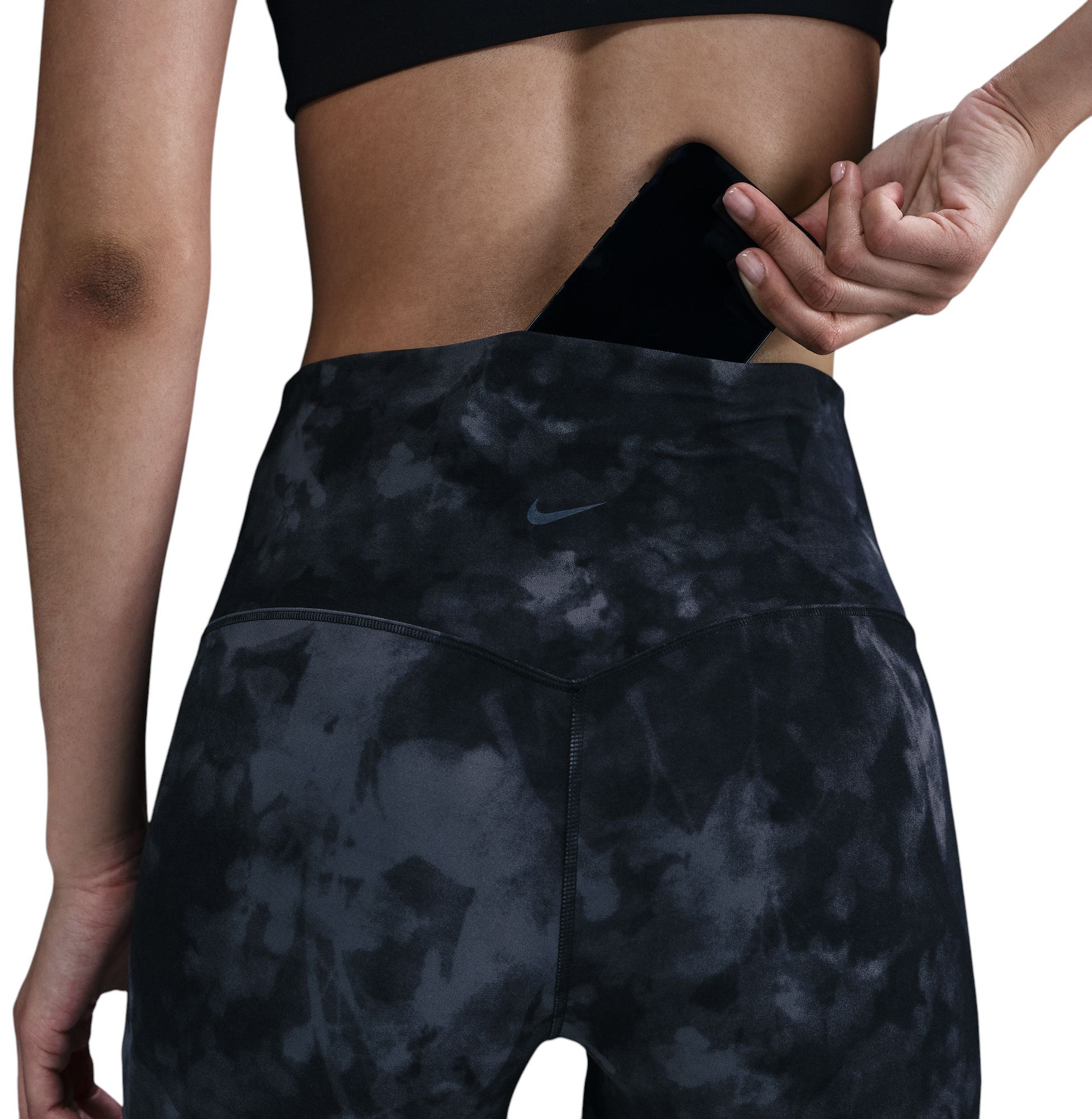 Nike Women's Zenvy Gentle-Support All-Over Print 7/8 Leggings product image