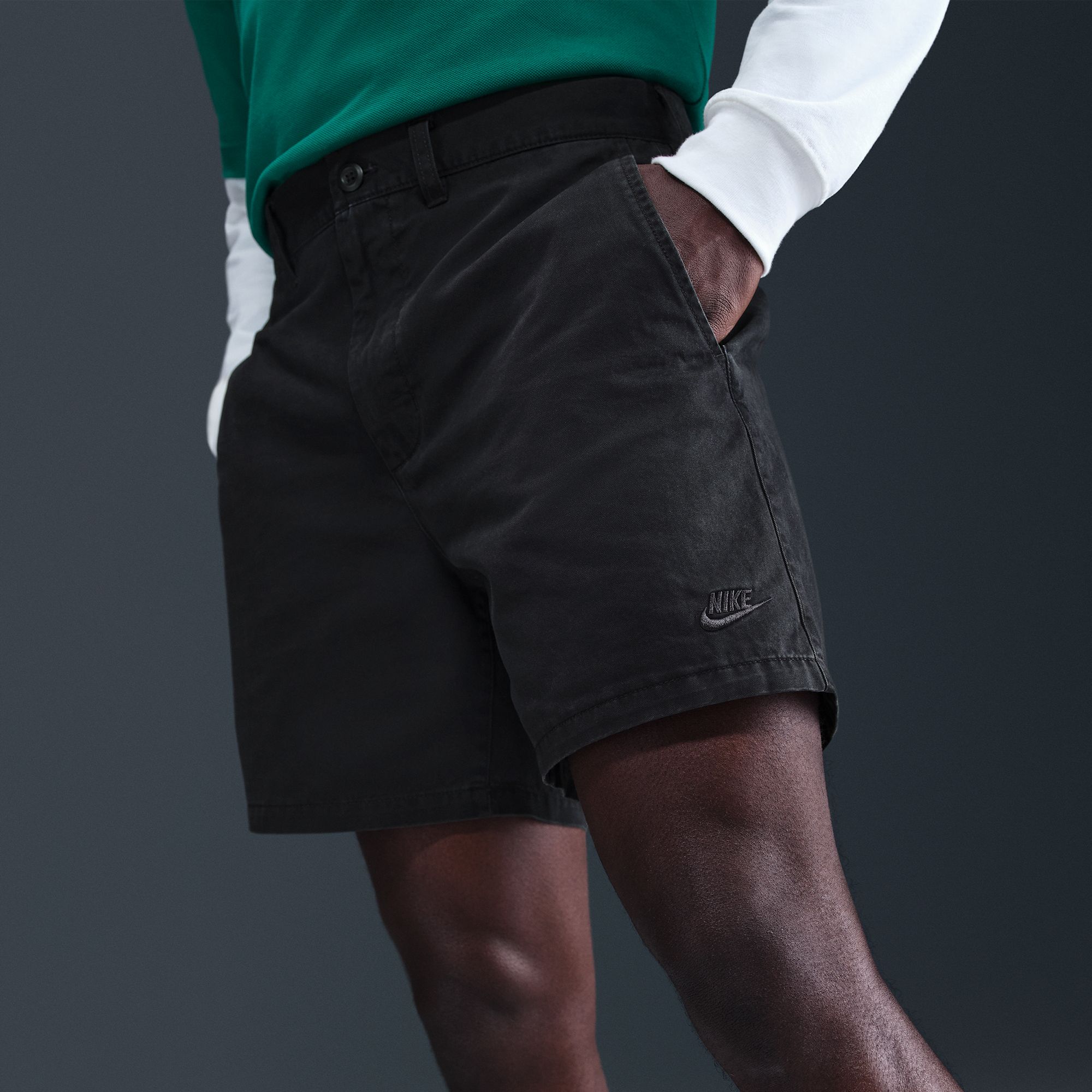 Nike Men's Club Washed Chino Shorts product image