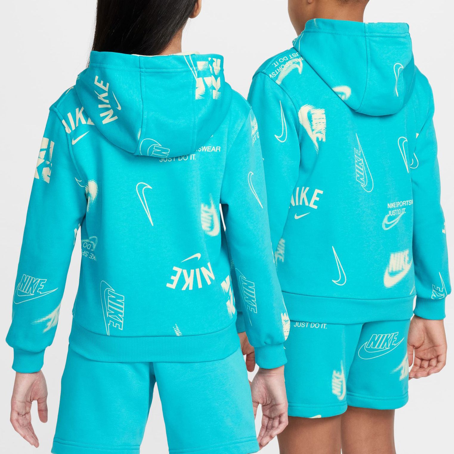 Nike Kids' Sportswear Club Fleece French Terry Printed Hoodie product image