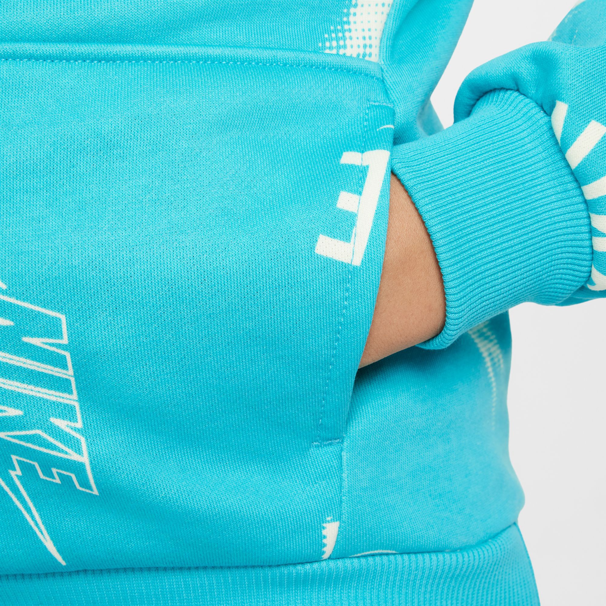 Nike Kids' Sportswear Club Fleece French Terry Printed Hoodie product image