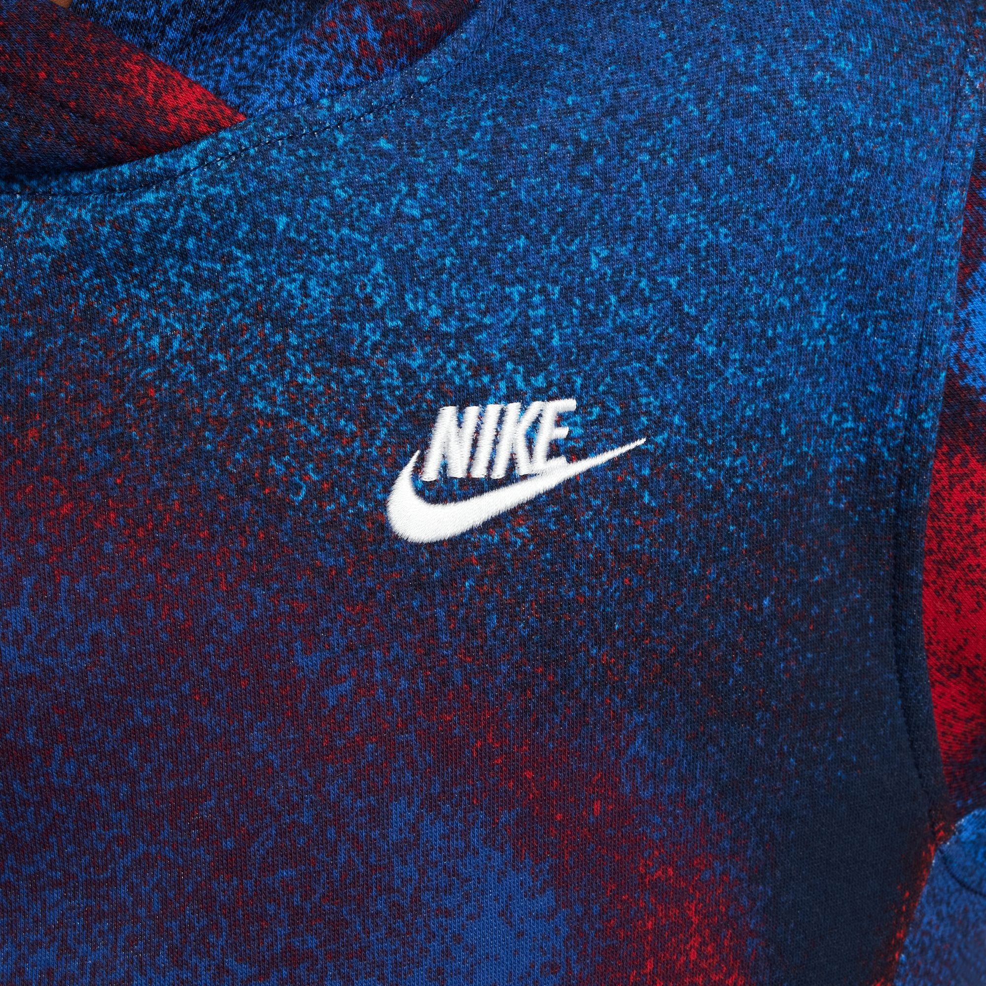 Nike Kids' Sportswear Printed Club Fleece Hoodie product image