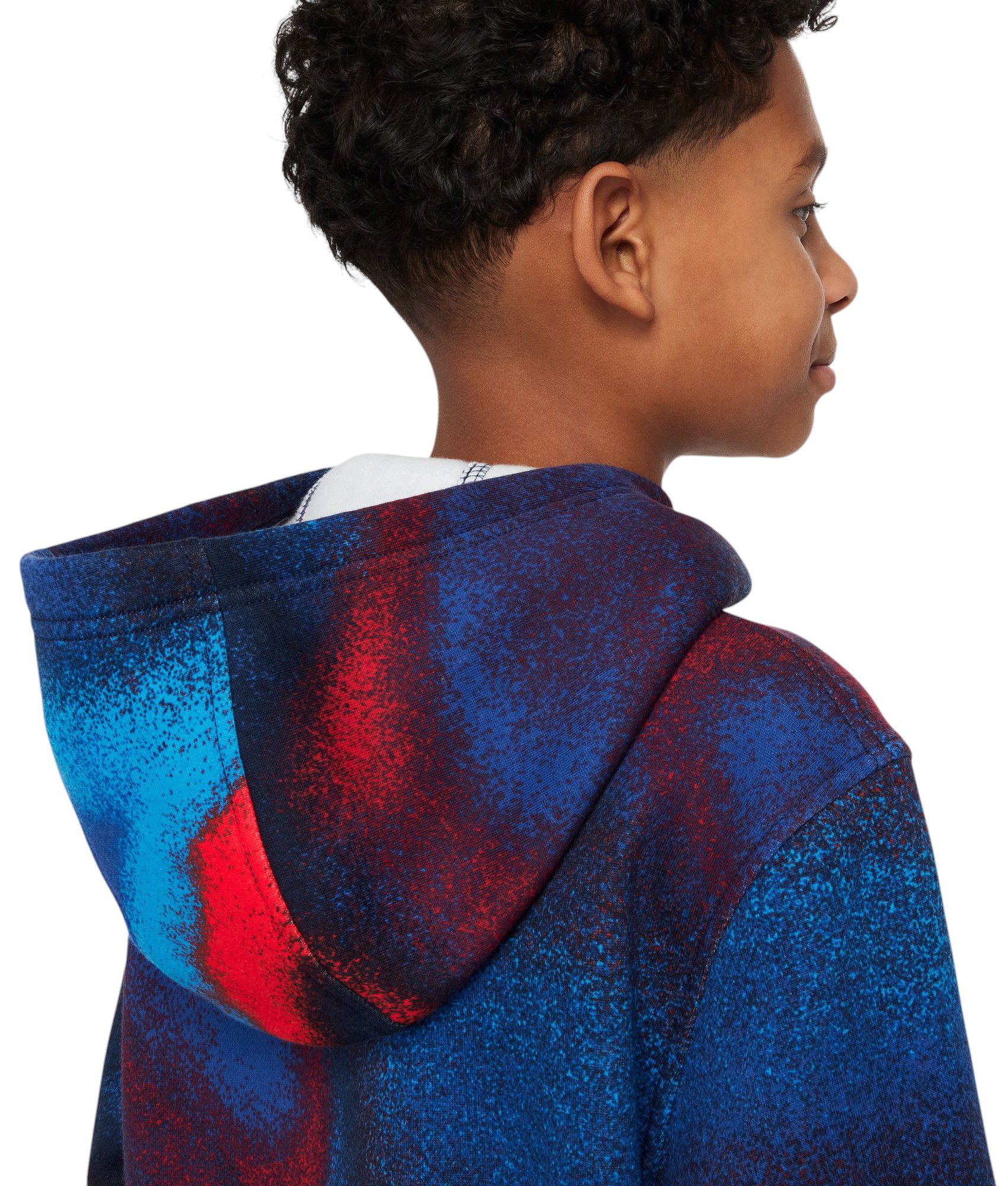 Nike Kids' Sportswear Printed Club Fleece Hoodie product image
