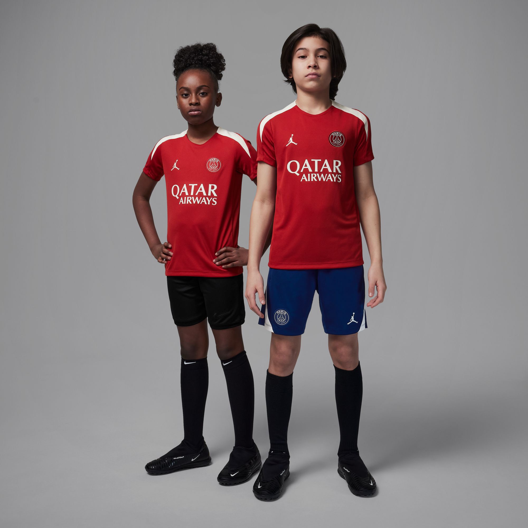Jordan Youth Paris Saint-Germain FC 2025 Red 4th Training Jersey product image