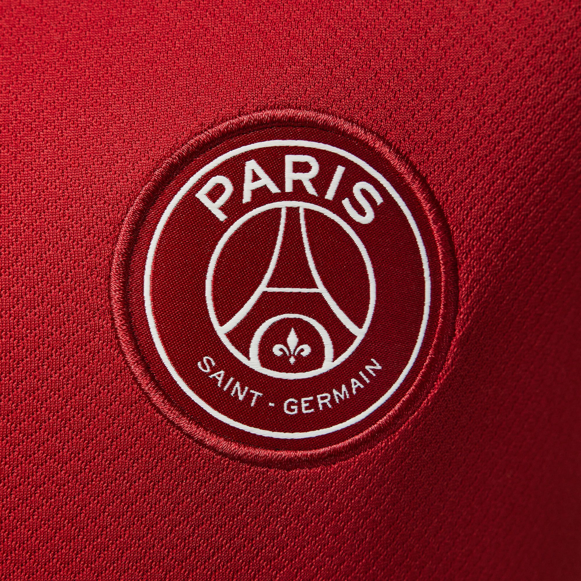 Jordan Youth Paris Saint-Germain FC 2025 Red 4th Training Jersey product image