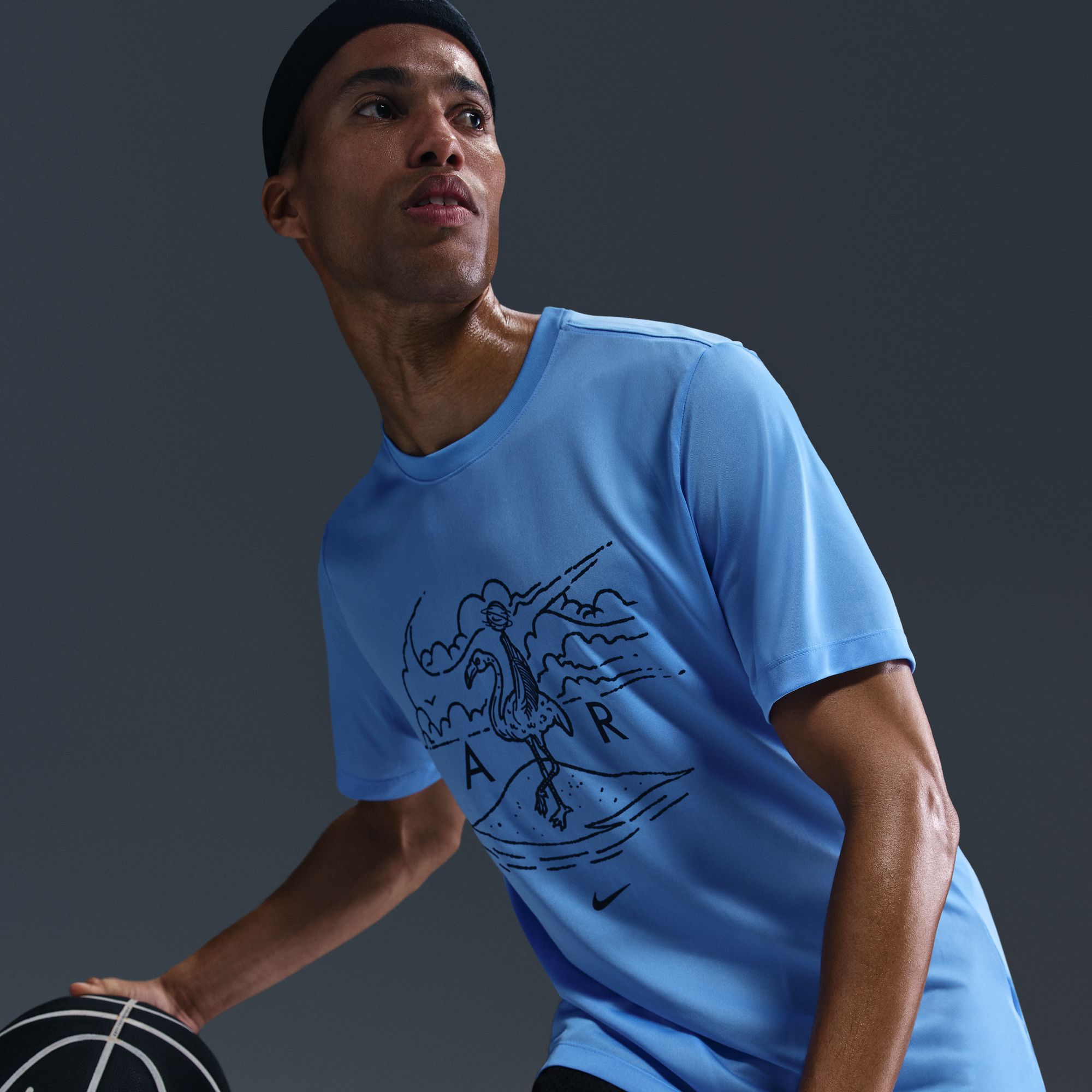 Nike Men's Dri-FIT Air Island Jam Graphic T-Shirt product image