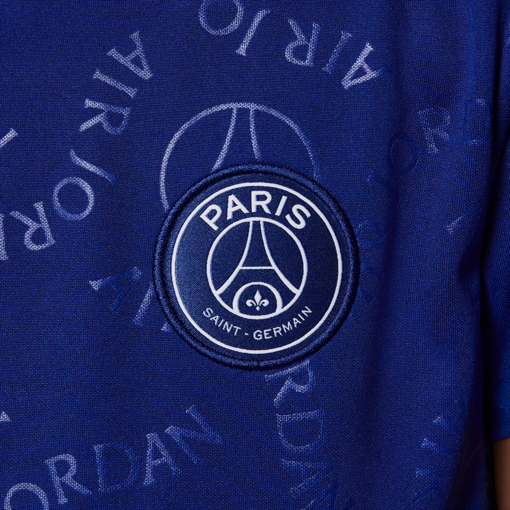 Jordan Youth Paris Saint-Germain FC 2025 Blue 4th Prematch Jersey product image