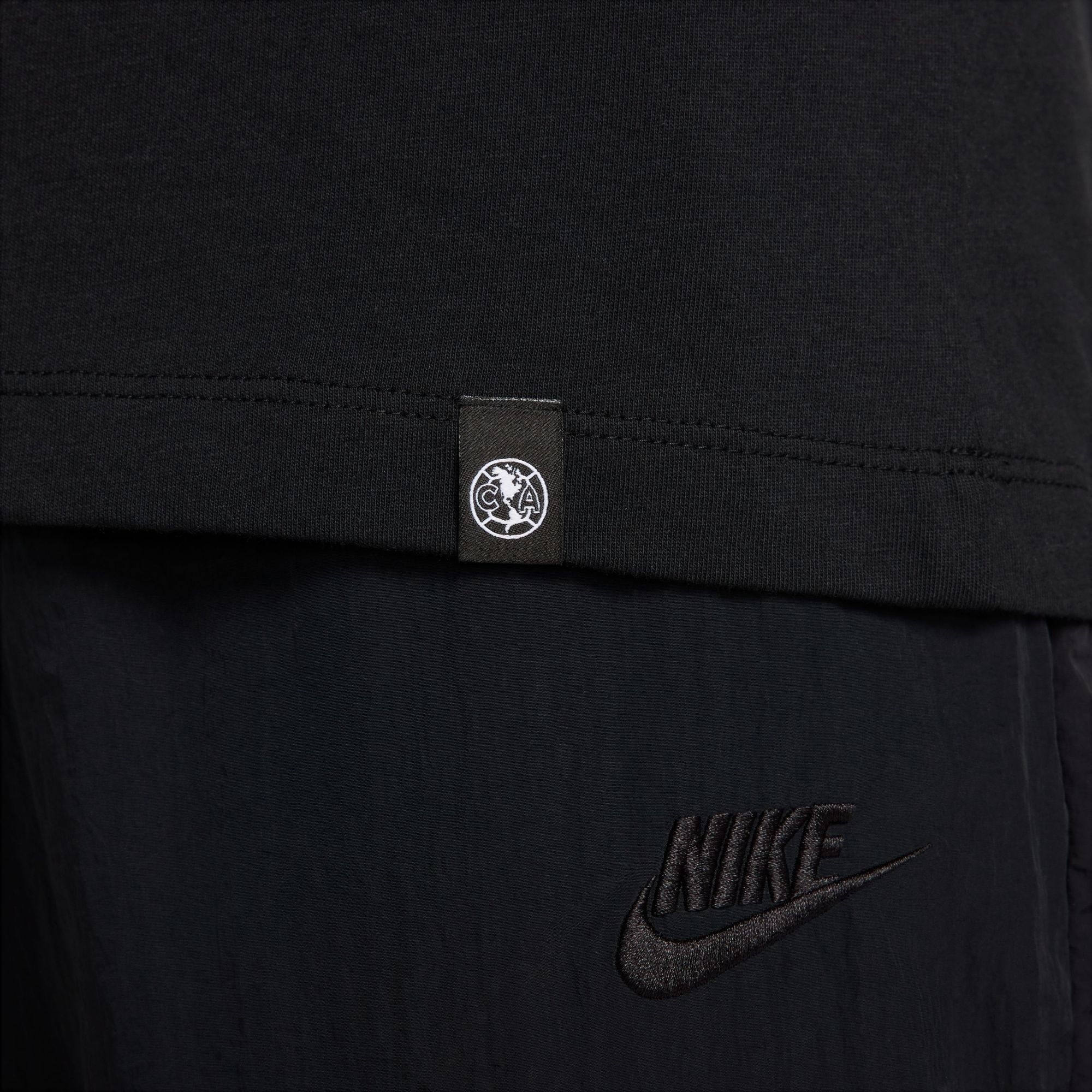 Nike Adult Club America 2024 Black Swoosh T-Shirt product image