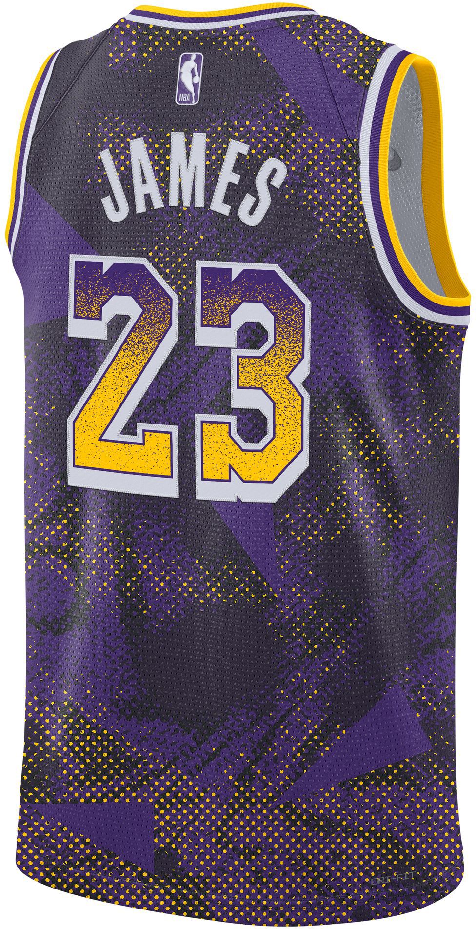 Nike Adult 2024-25 Select Series Los Angeles Lakers LeBron James #23 Purple Swingman Jersey product image