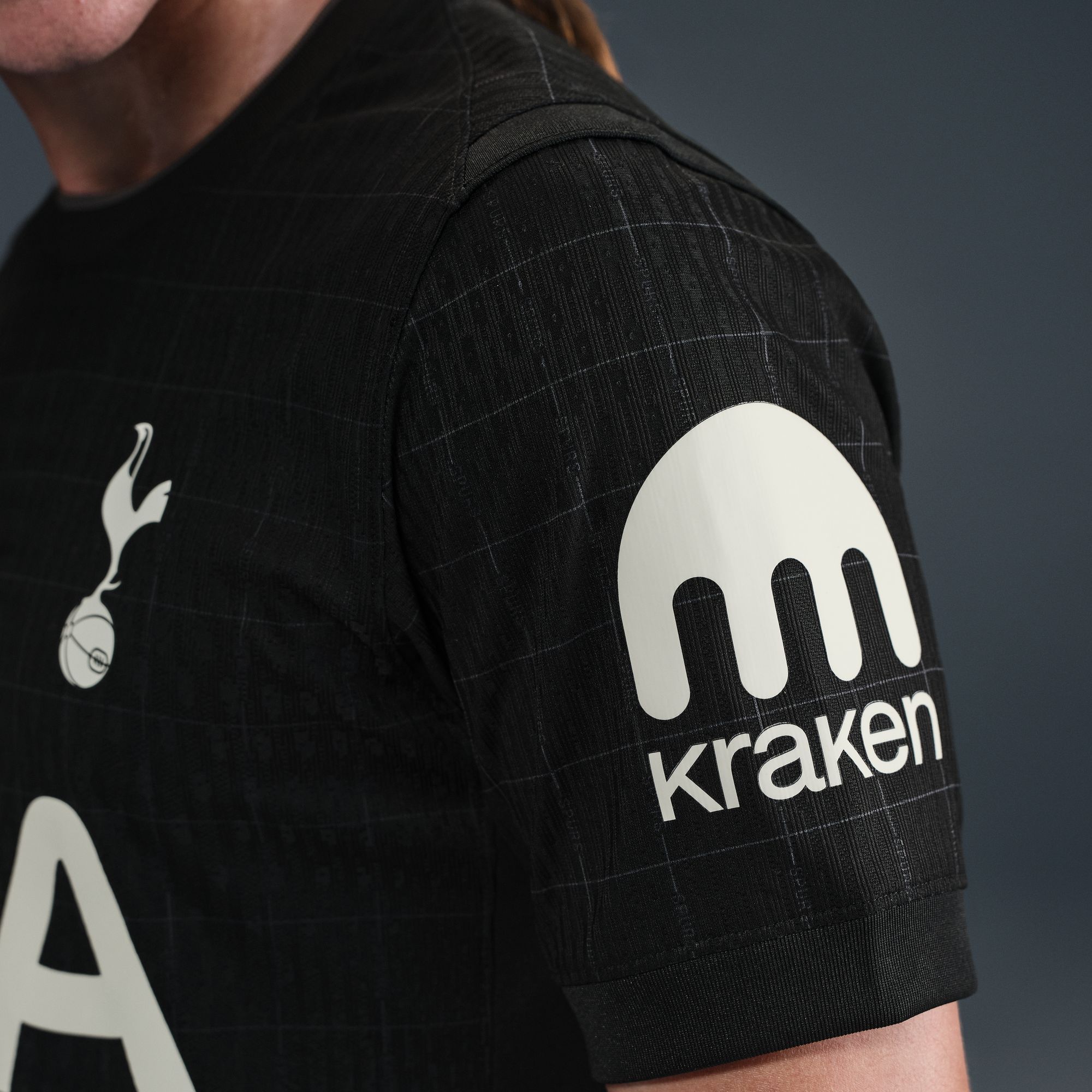 Nike Adult Tottenham Hotspur 2025-26 Black Away Authentic Jersey product image