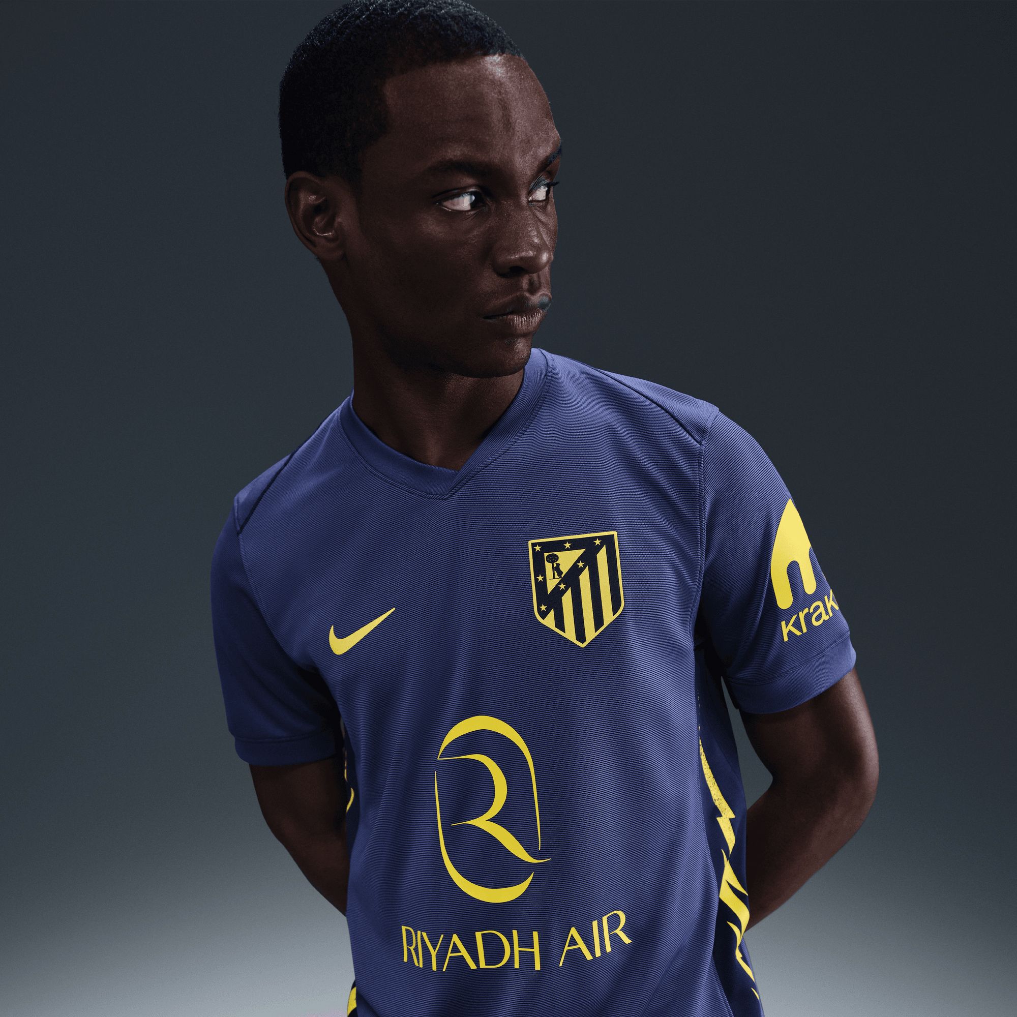 Nike Adult Atletico Madrid 2025-26 Blue Away Replica Jersey product image