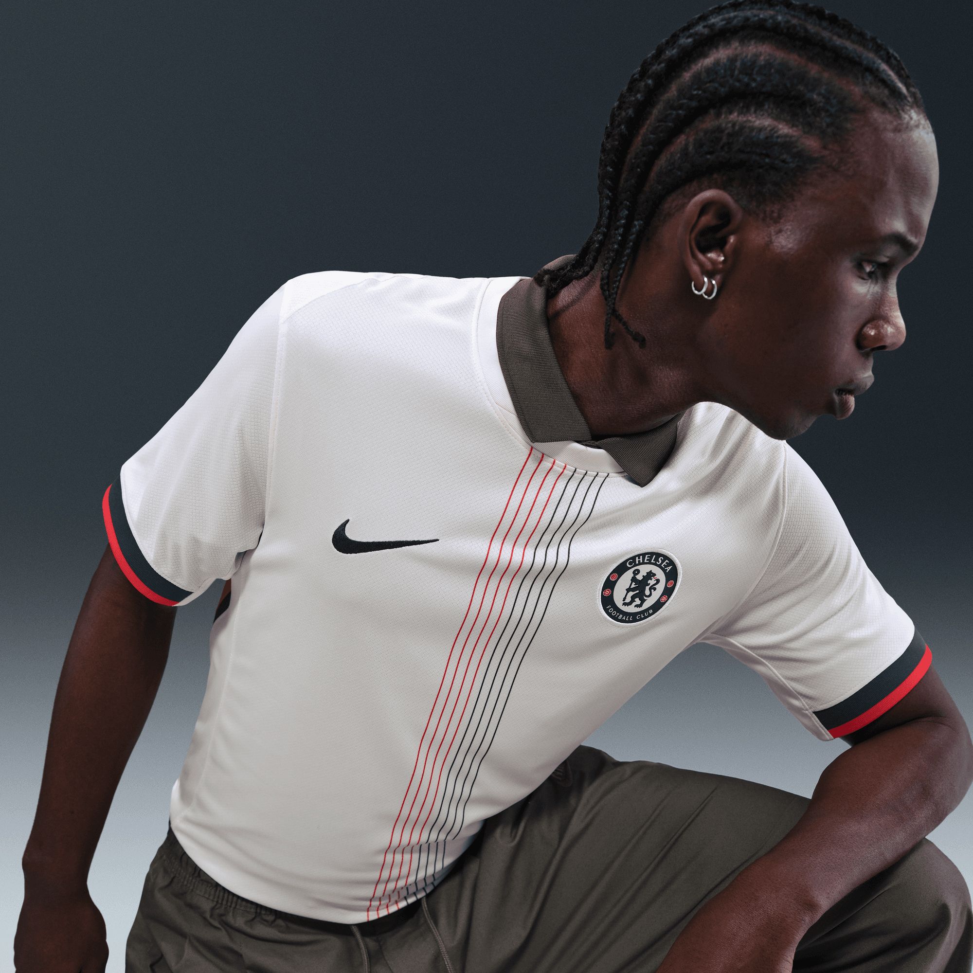 Nike Adult Chelsea FC 2025-26 Tan Away Replica Jersey product image