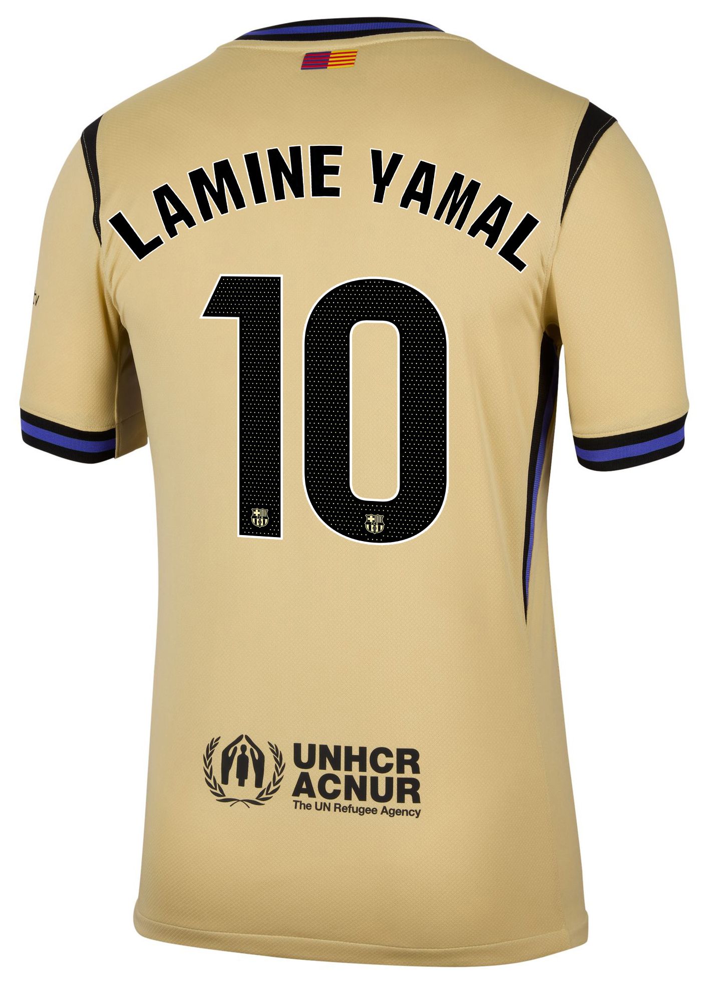 Nike Adult FC Barcelona Lamine Yamal #10 2025-26 Away Replica Jersey product image