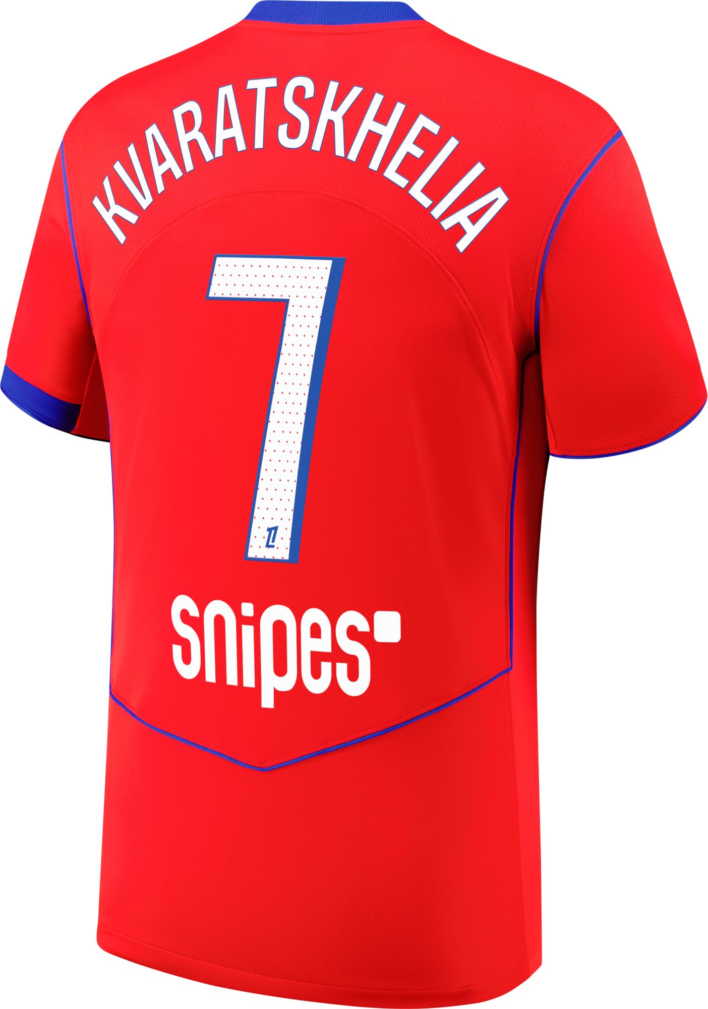 Nike Adult Paris Saint-Germain Khvicha Kvaratskhelia #7 2025 Third Replica Jersey product image