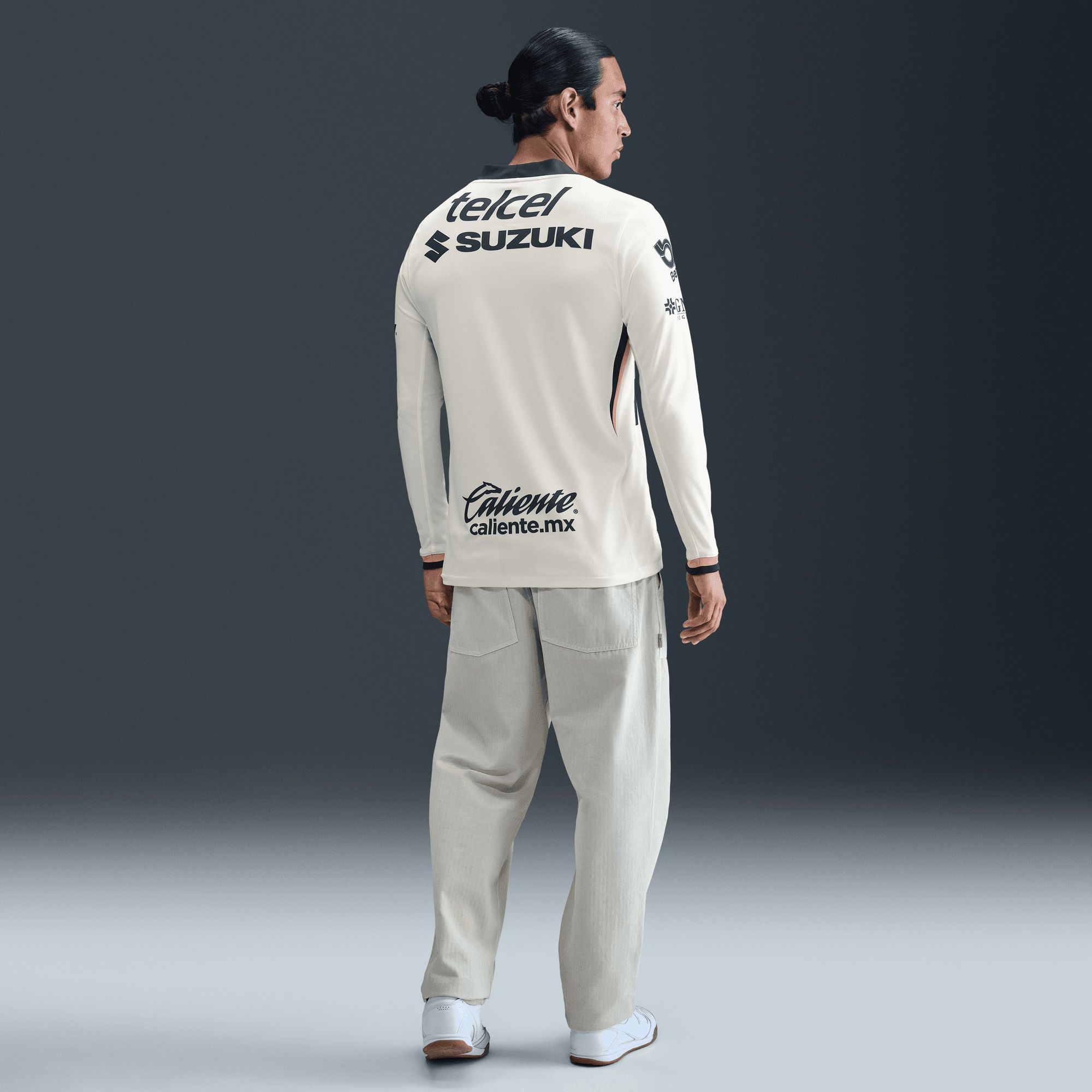 Nike Adult Pumas UNAM 2025-26 Off White Home Replica Jersey product image