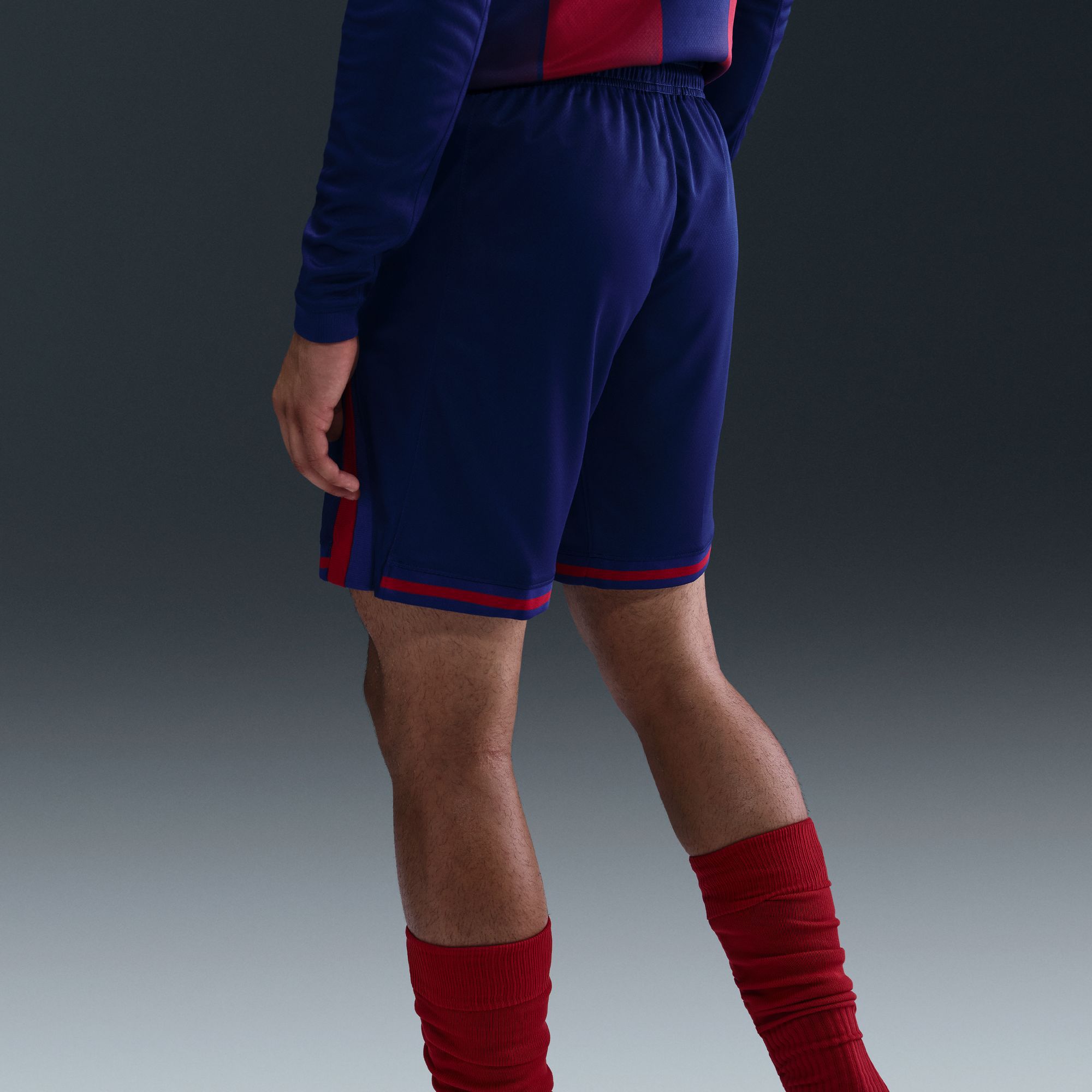 Nike Men's 2025-26 FC Barcelona Blue Home Replica Shorts product image