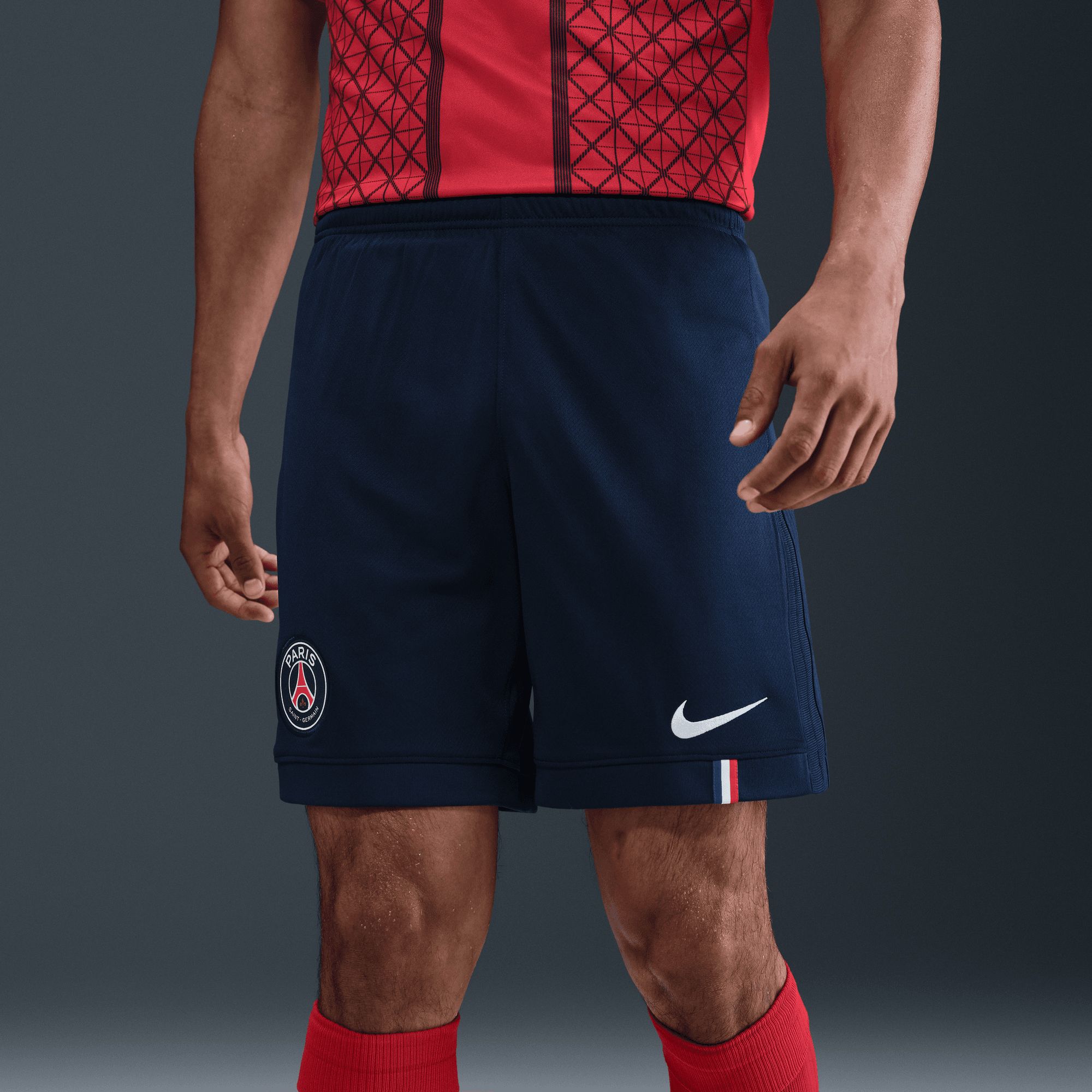 Nike Men's Paris Saint-Germain Navy Replica Shorts product image