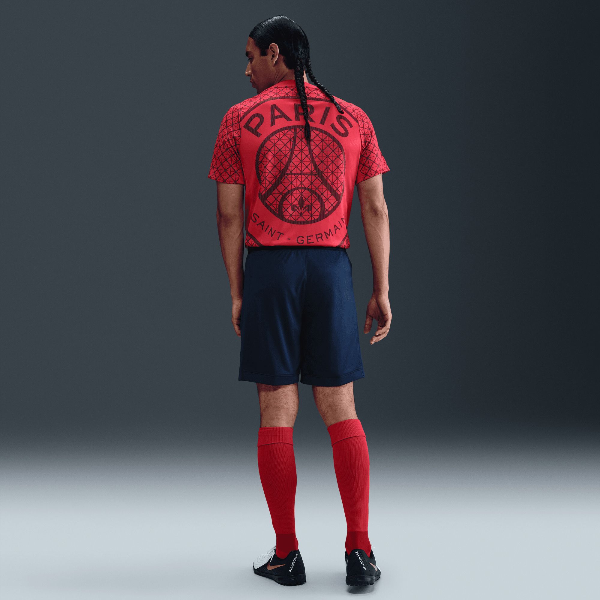 Nike Men's Paris Saint-Germain Navy Replica Shorts product image