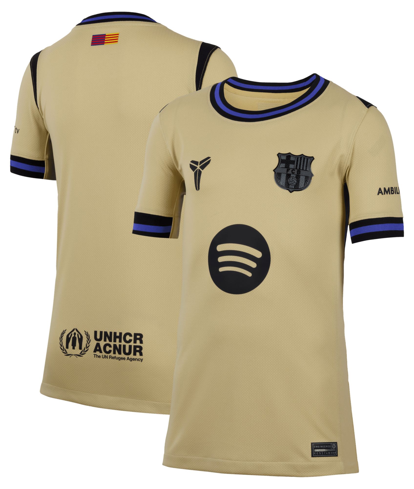 Nike Youth FC Barcelona x Kobe Bryant 2025-26 Away Replica Jersey product image