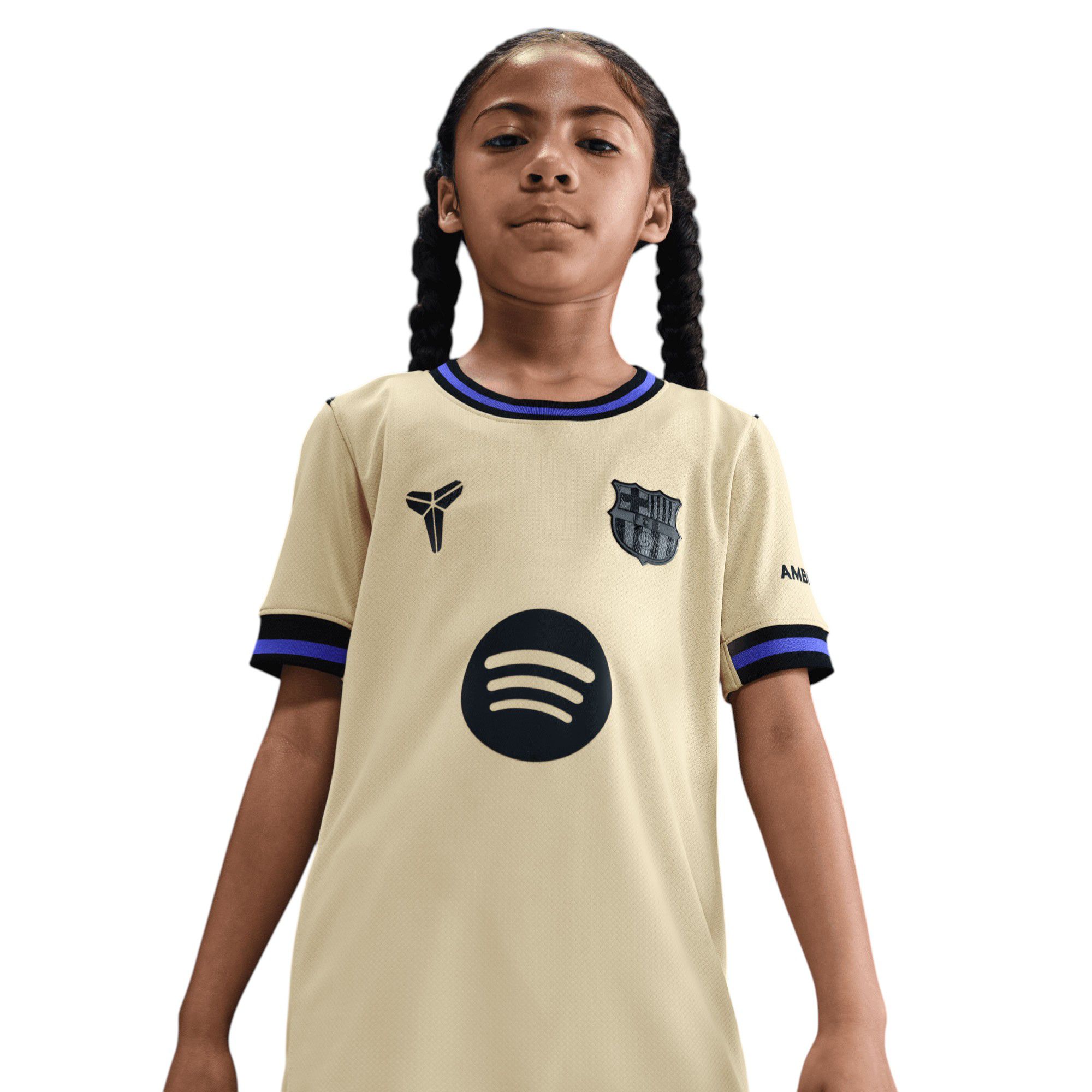 Nike Youth FC Barcelona x Kobe Bryant 2025-26 Away Replica Jersey product image