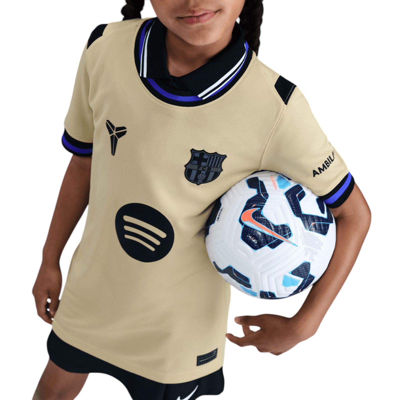 Nike Youth FC Barcelona x Kobe Bryant 2025-26 Away Replica Jersey product image