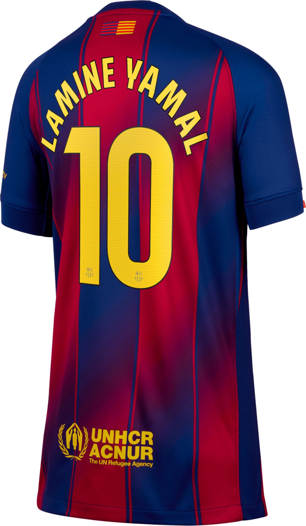 Nike Youth FC Barcelona Lamine Yamal #10 2025-26 Home Replica Jersey product image