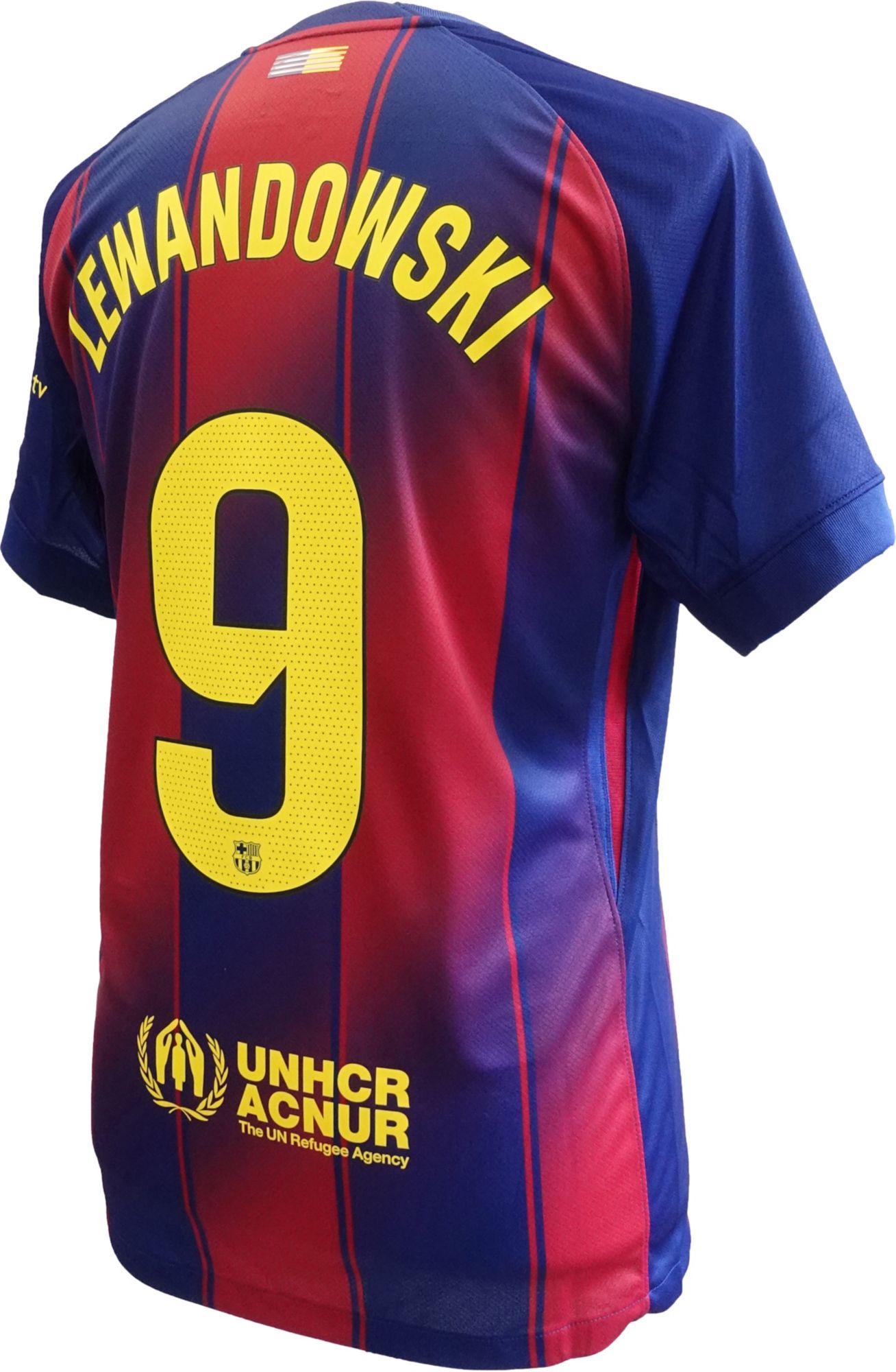 Nike Youth FC Barcelona Robert Lewandowski #9 2025-26 Home Replica Jersey product image