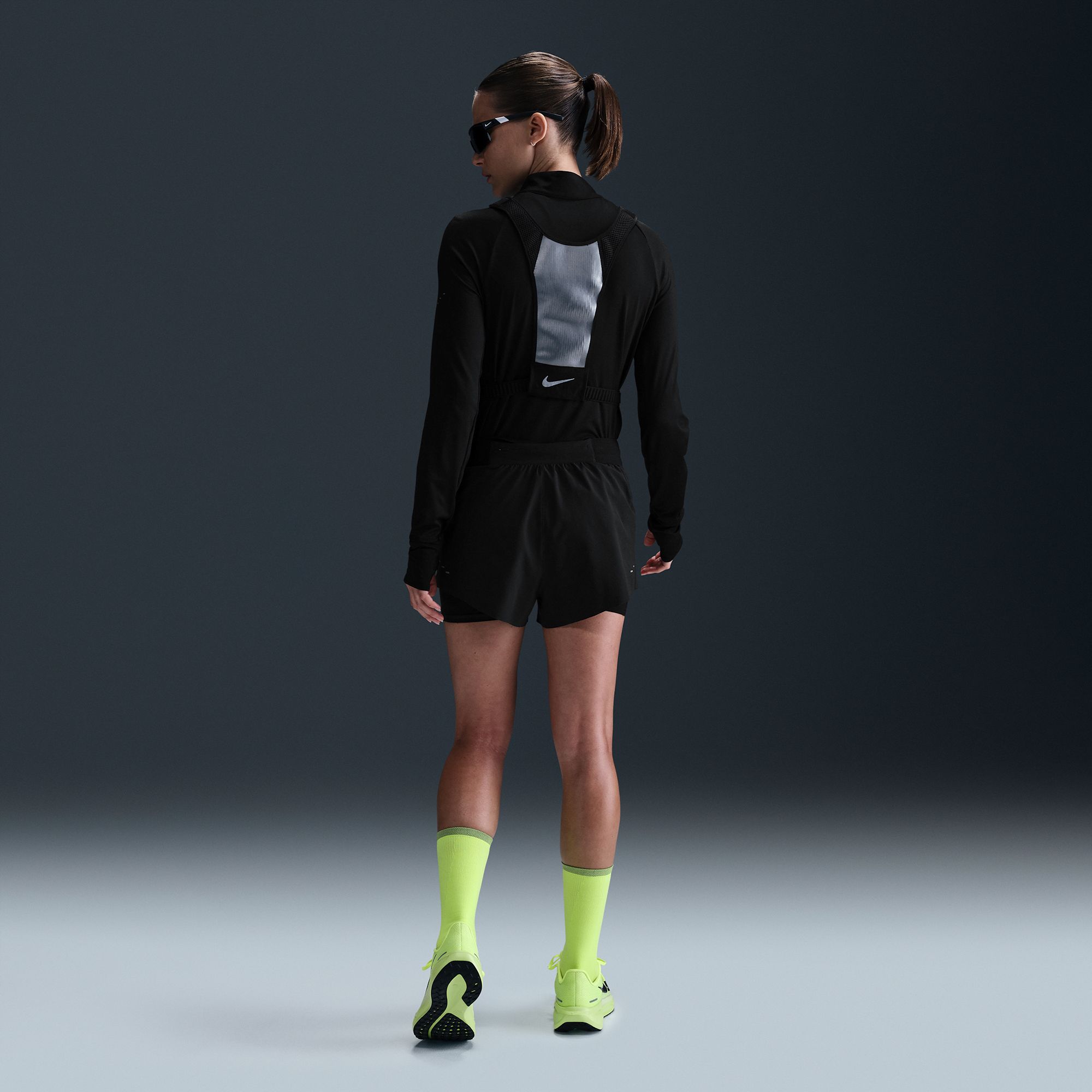 Nike Women's Swift Dri-FIT Mid-Rise 2-in-1 Running Shorts product image