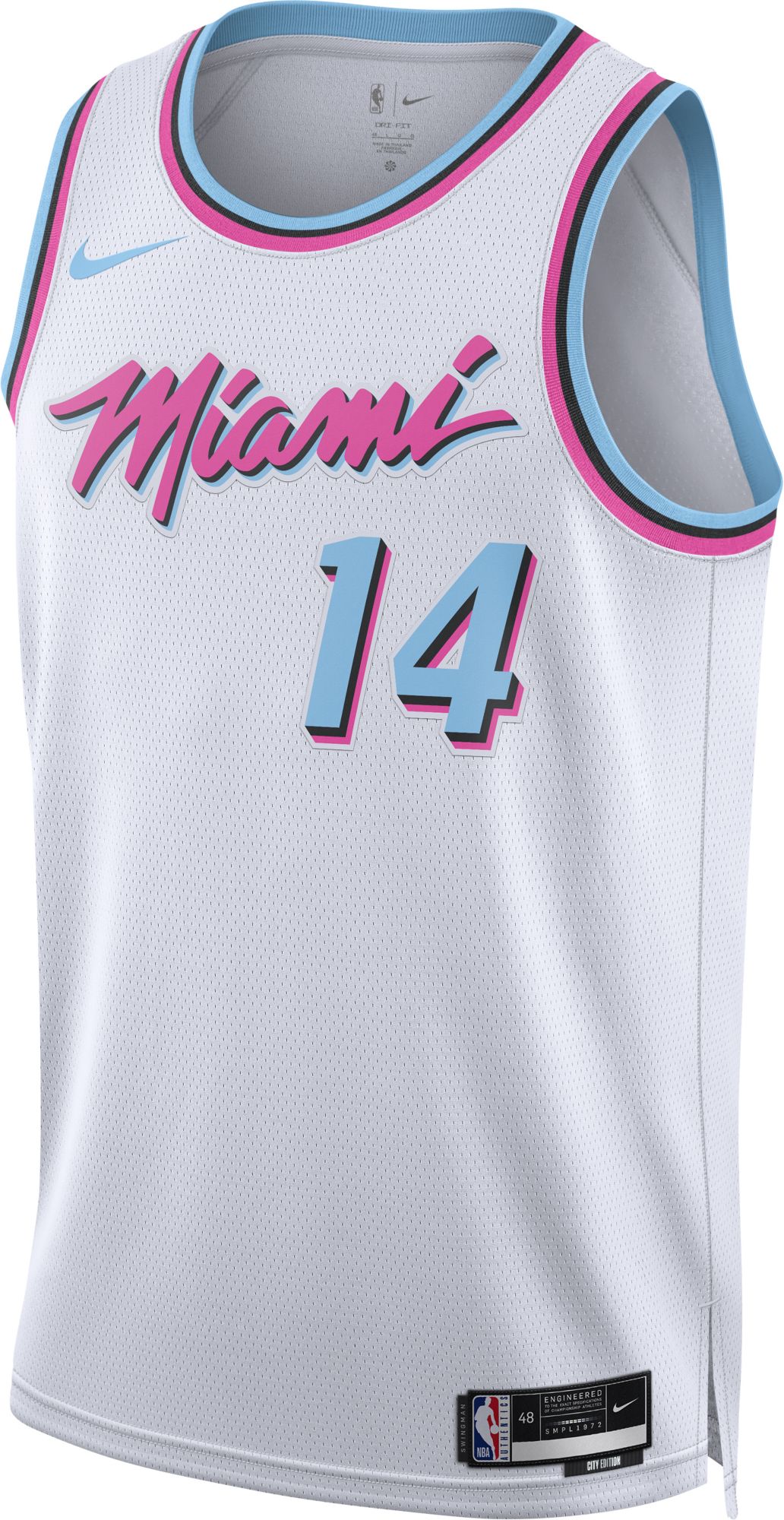 Nike Adult 2024-25 City Edition Vice Miami Heat Tyler Herro #14 Swingman Jersey product image