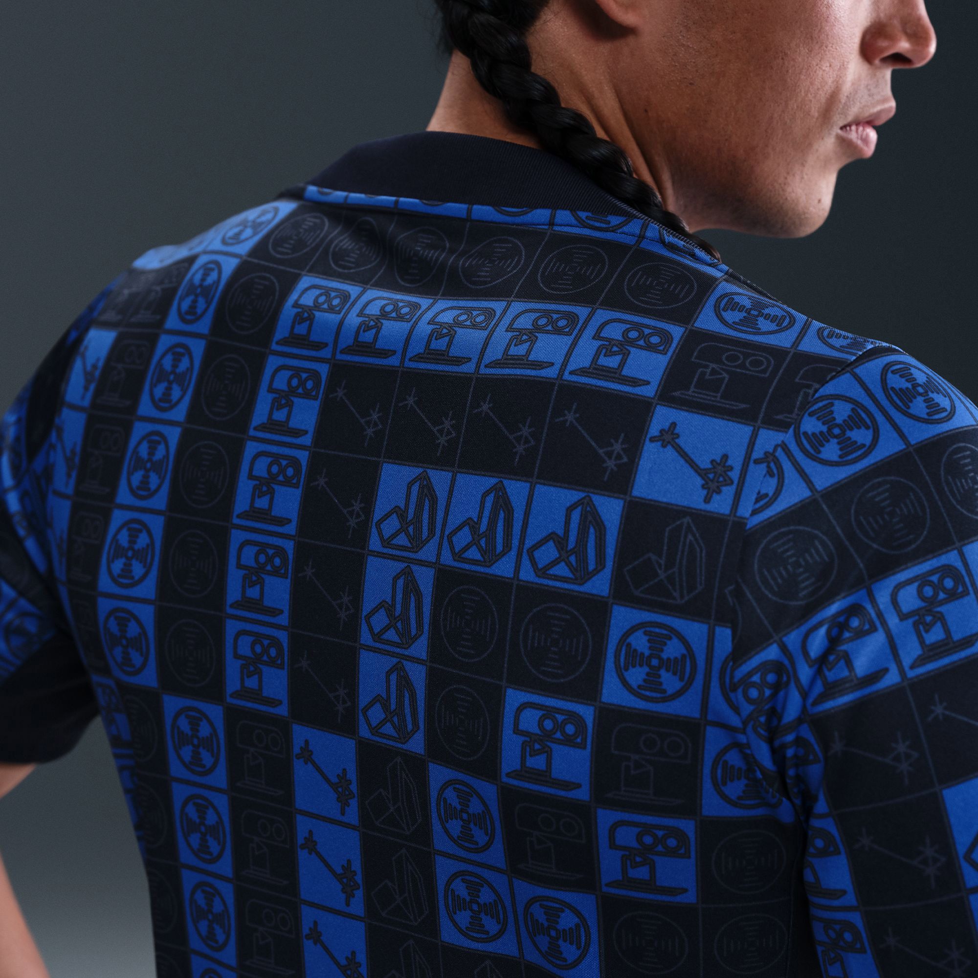 Nike Adult Pumas UNAM 2025-26 Navy Home Prematch Jersey product image