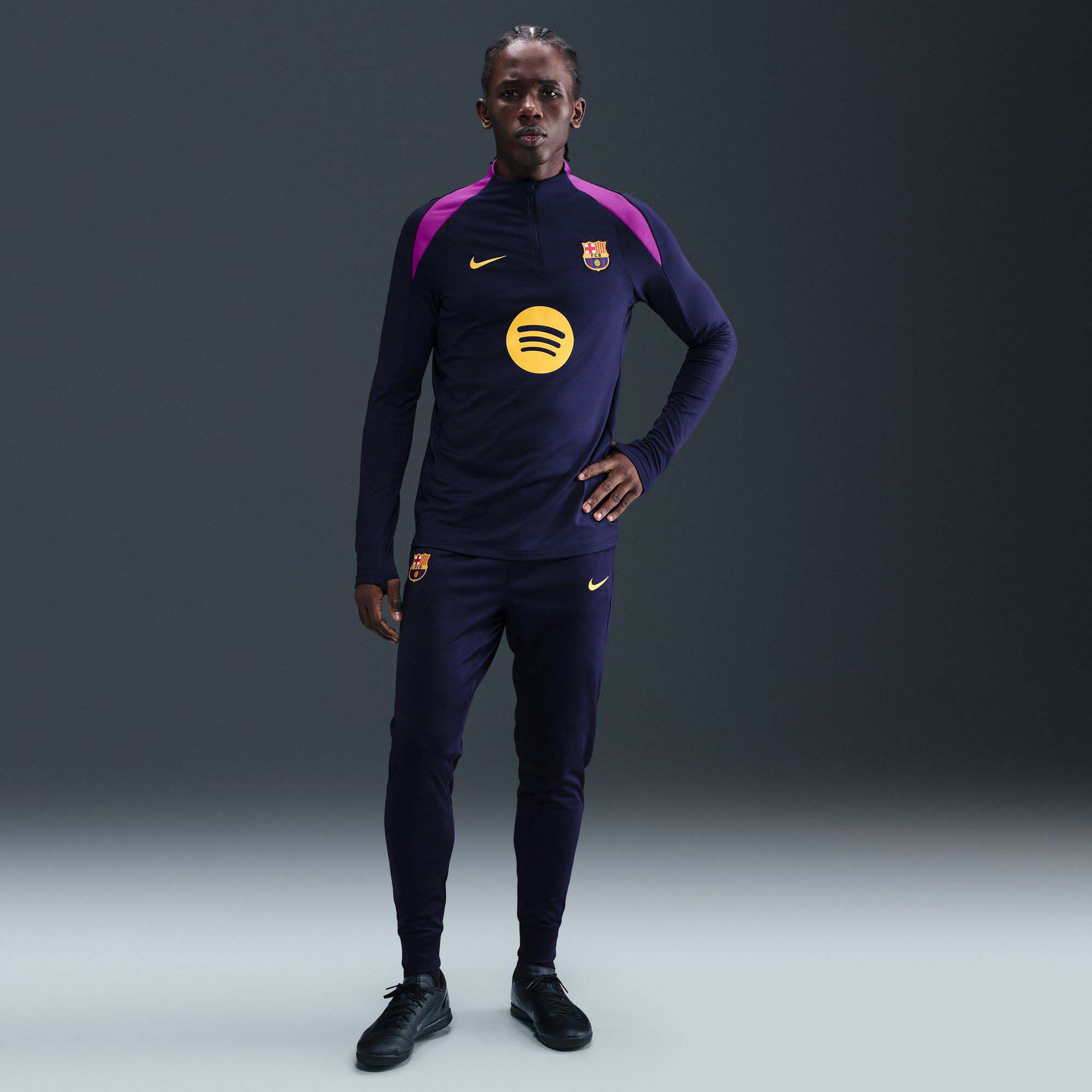 Nike Men's Barcelona 2025 Purple Third Full-Zip Training Jacket product image