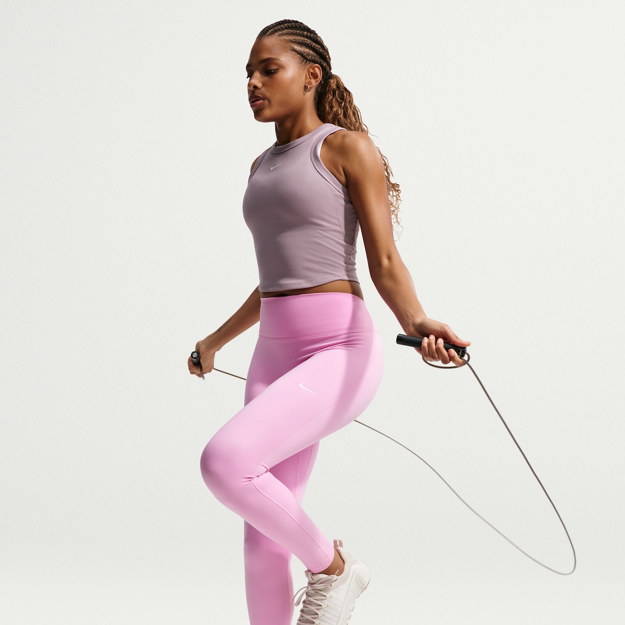 Nike Women's One Seamless Front High-Waisted Full-Length Leggings product image