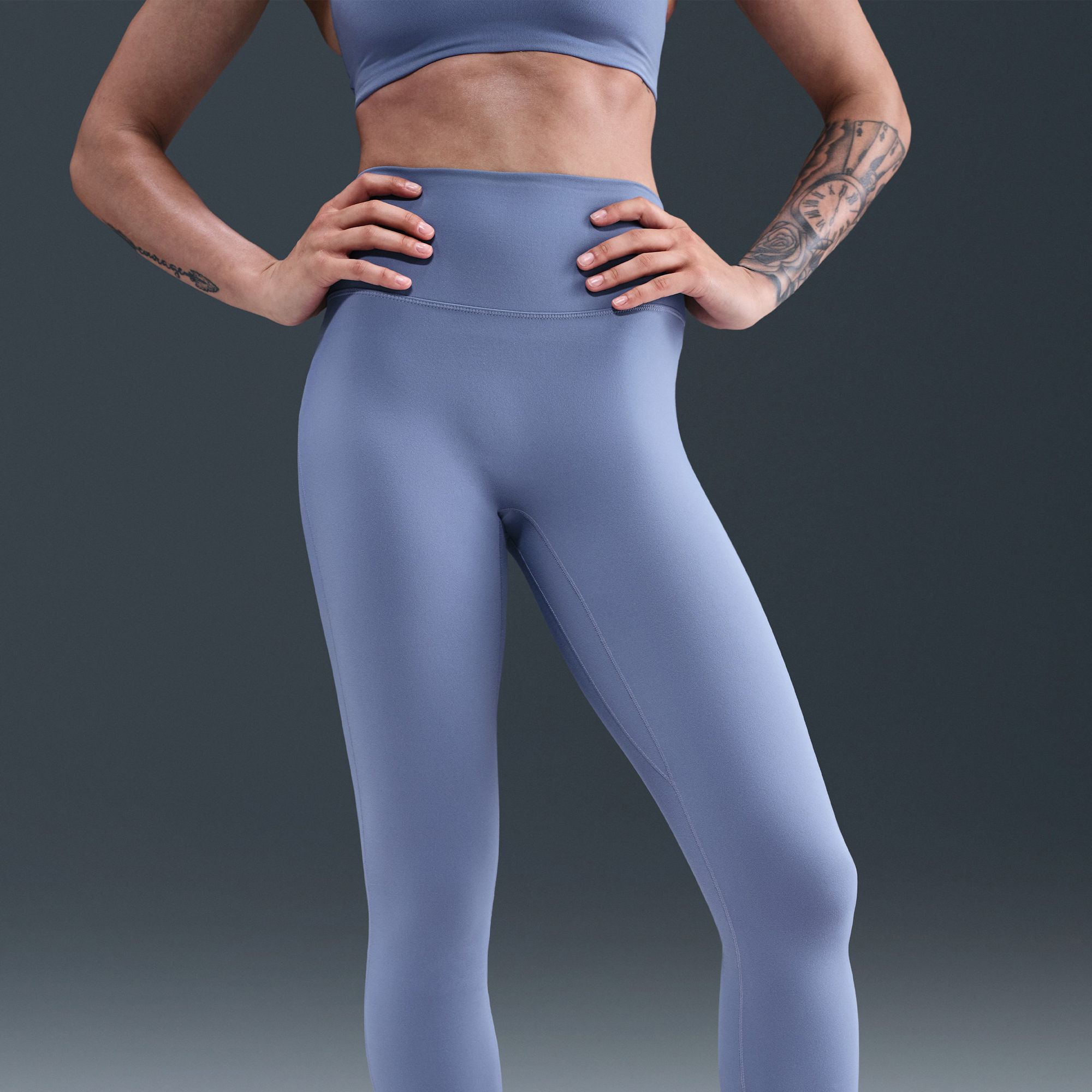 Nike Women's One Seamless Front High-Waisted Full-Length Leggings product image