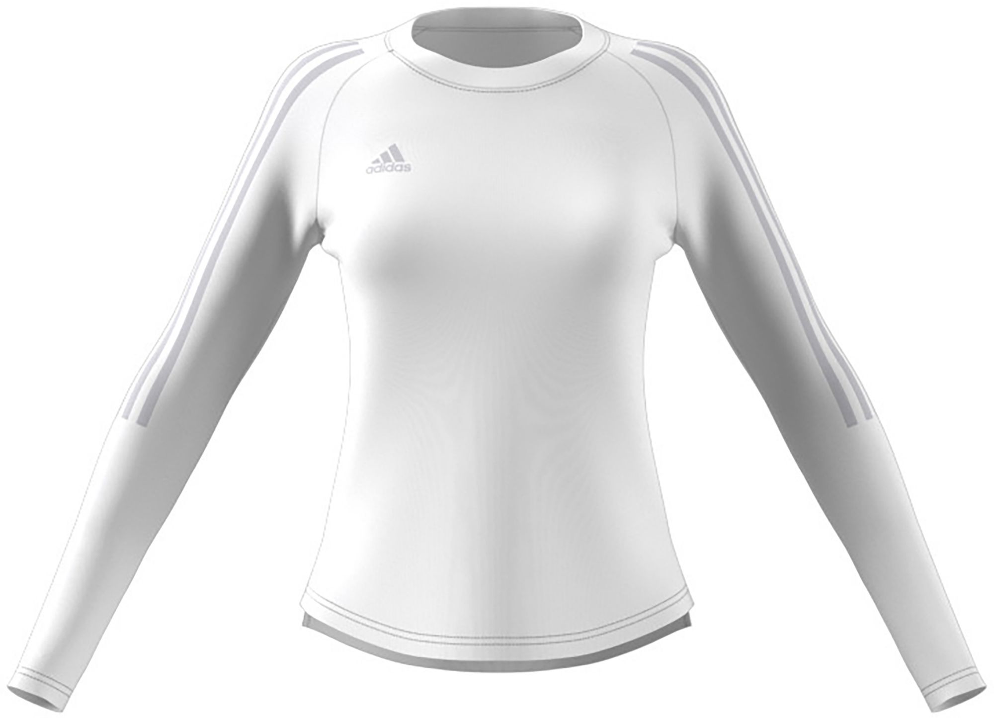 adidas Women's Long Sleeve White Volleyball Jersey product image